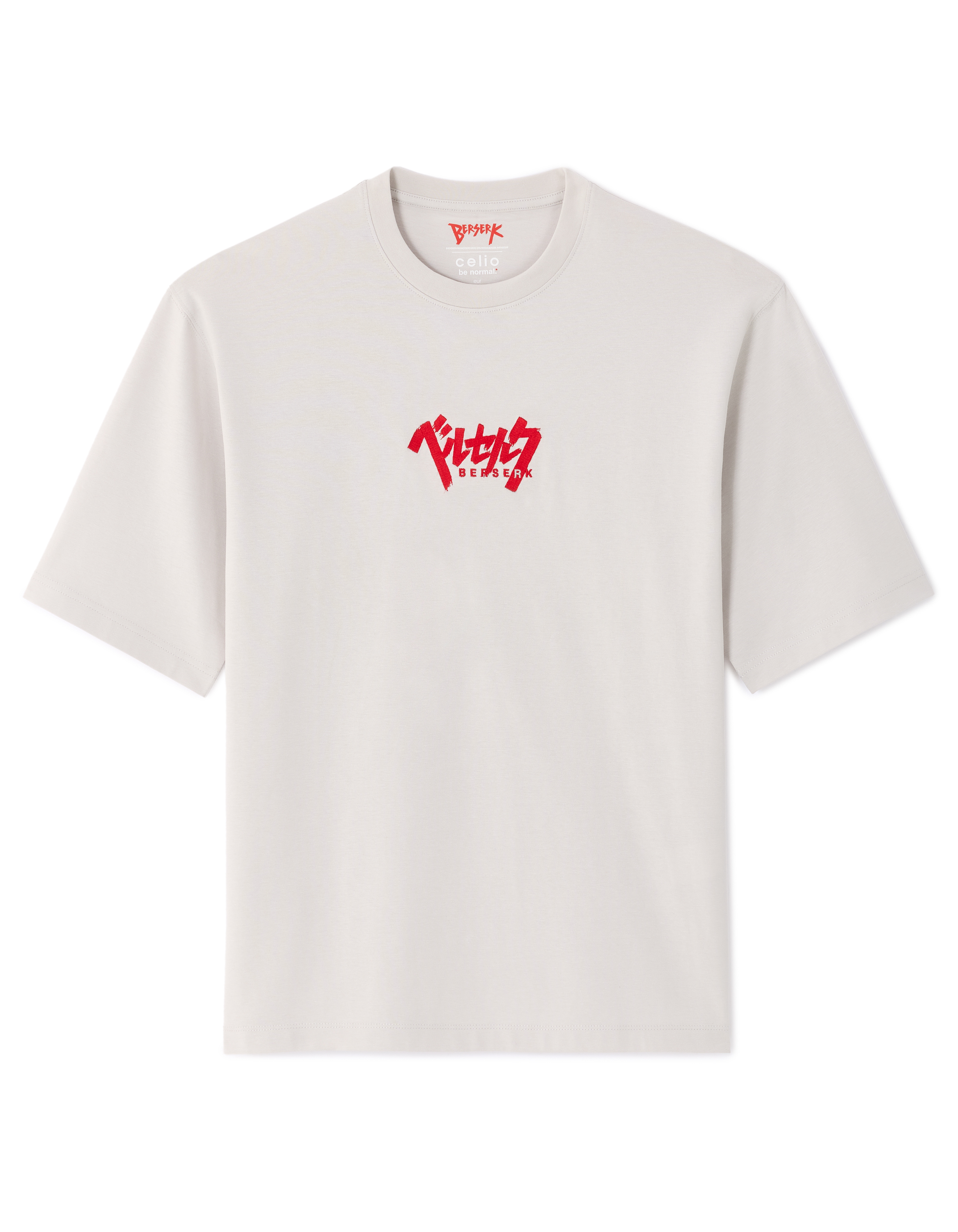Berserk - T-shirt gris clair