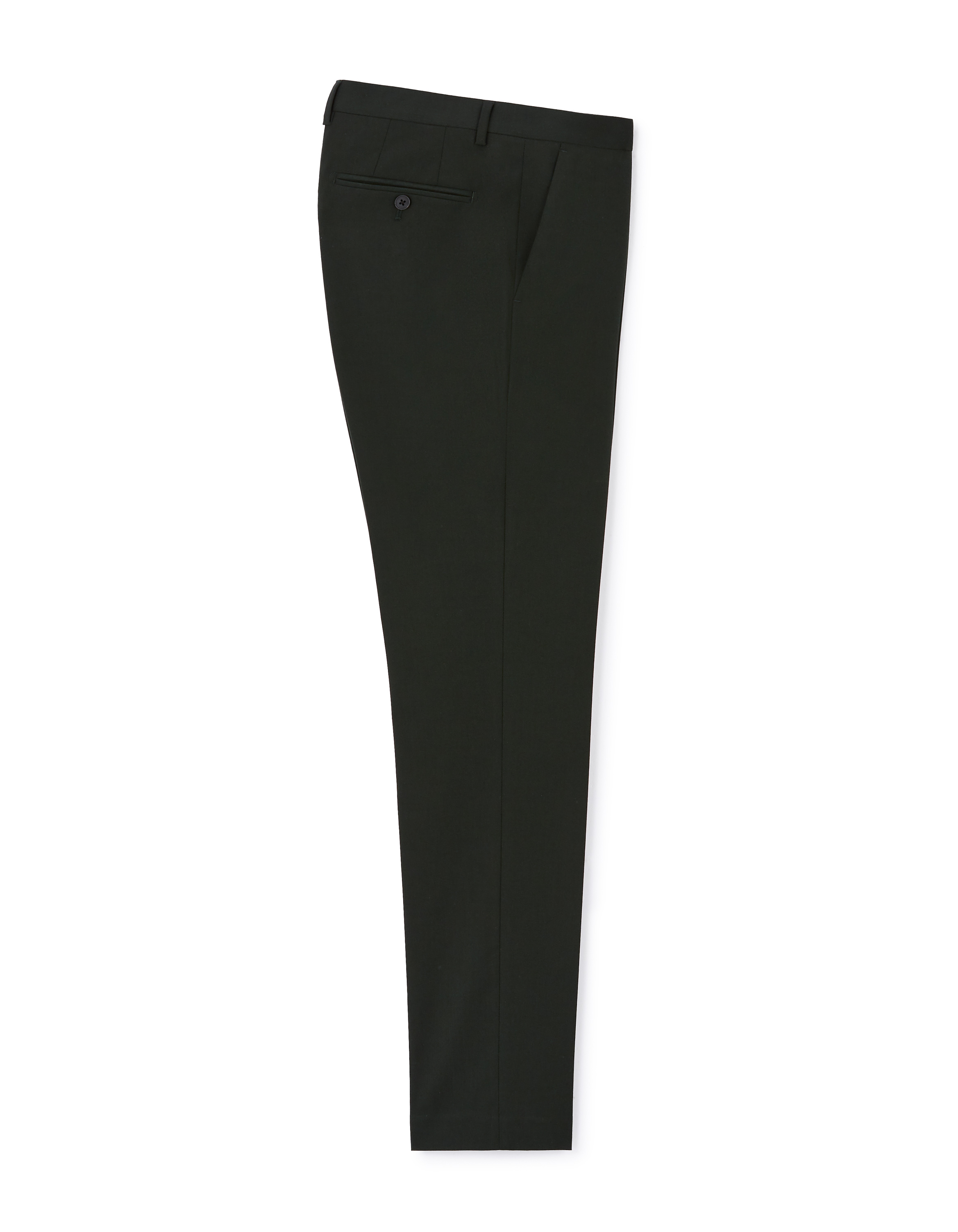 Pantalon de costume slim stretch - vert foncé