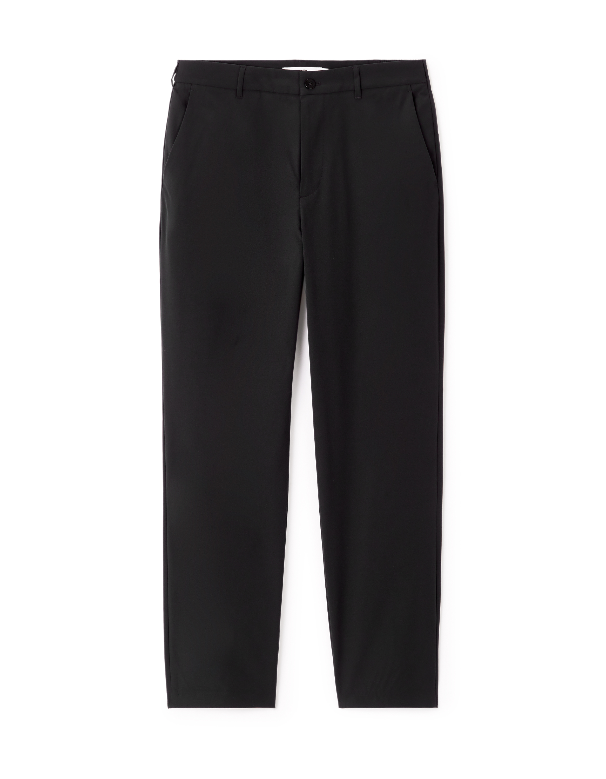 Pantalon straight infroissable - noir
