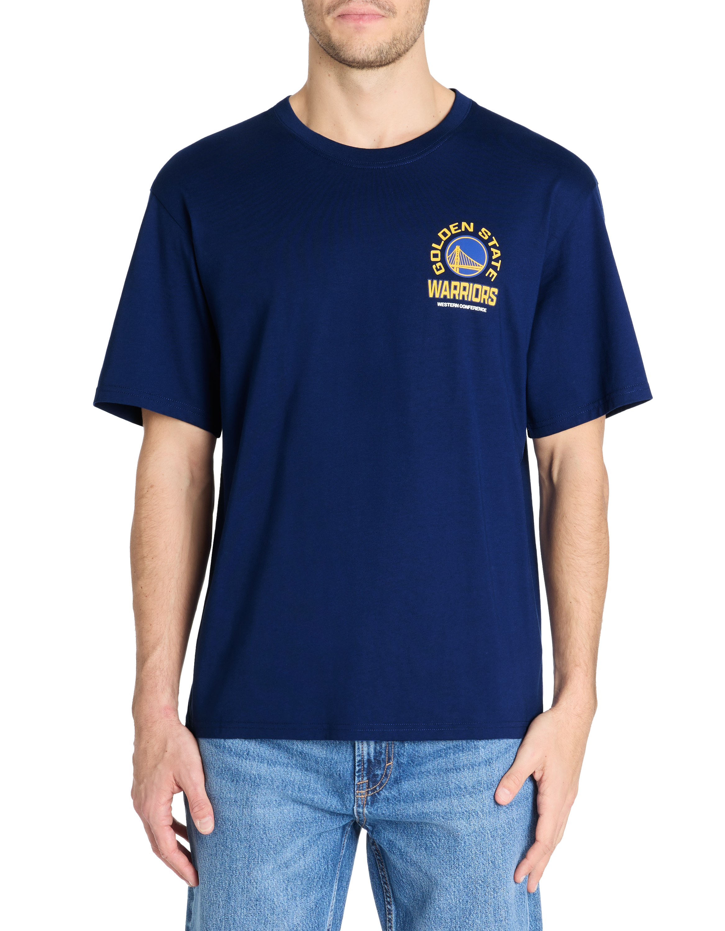NBA - T-shirt marine des WARRIORS de Golden State - camaieu - Modalova