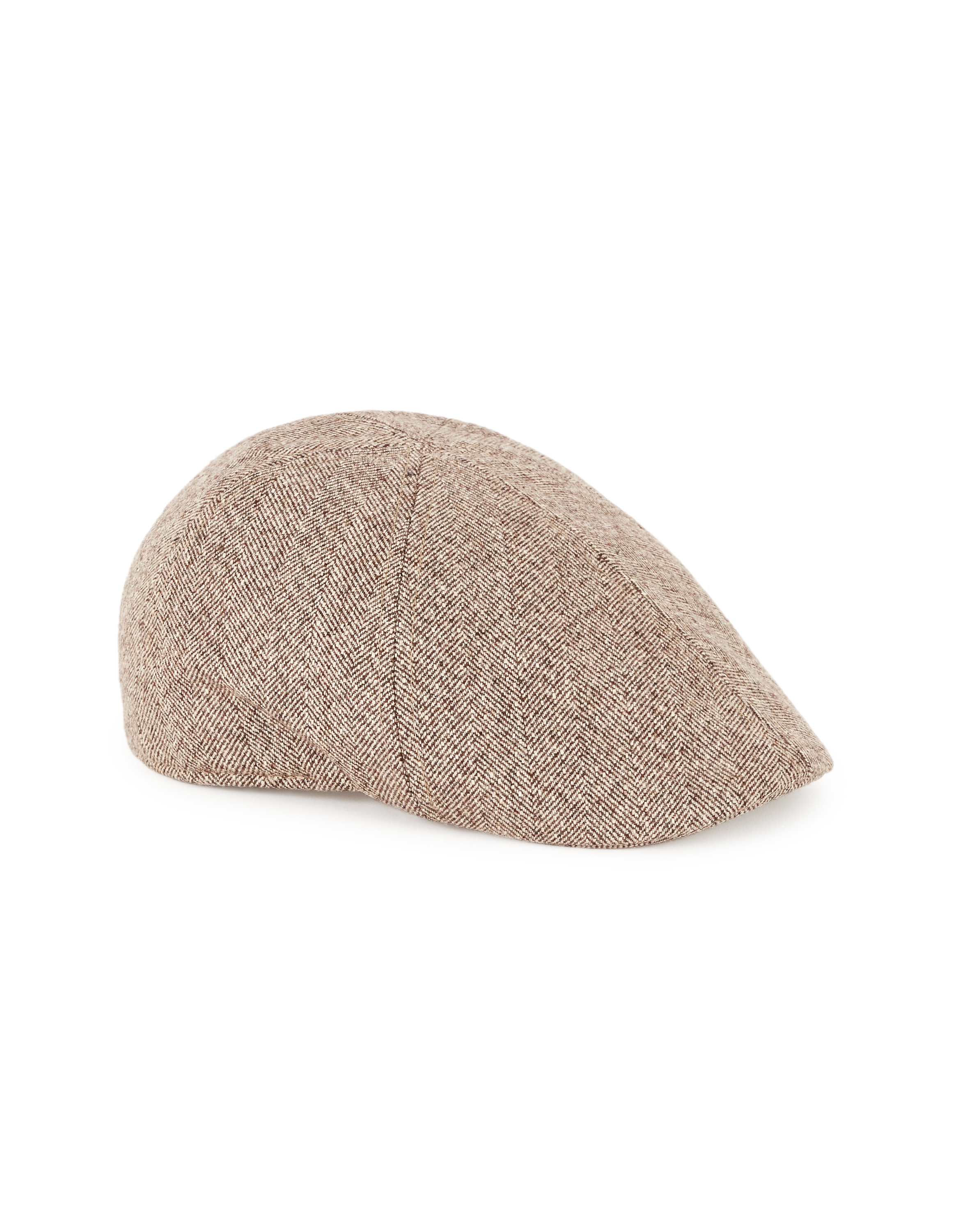 Béret golfeur laine mélangé - beige