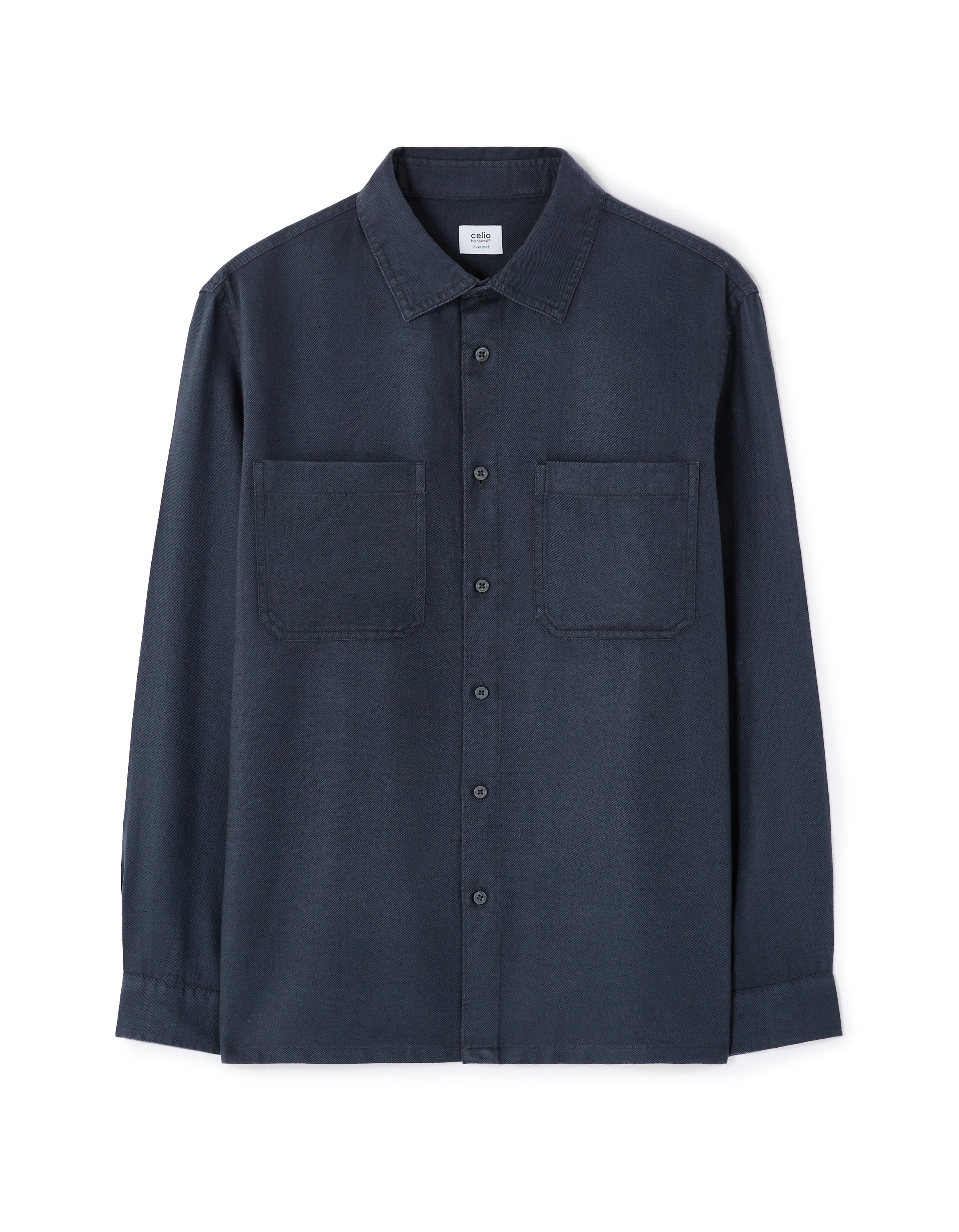 Surchemise en TENCEL™ Lyocell mélangé - marine
