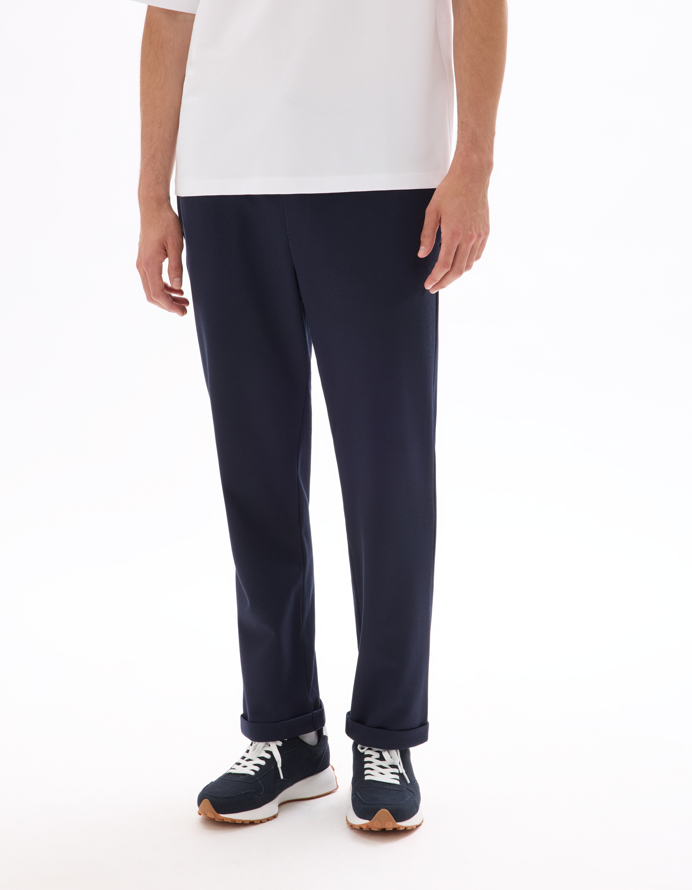Pantalon 24H slim stretch - marine - camaieu - Modalova