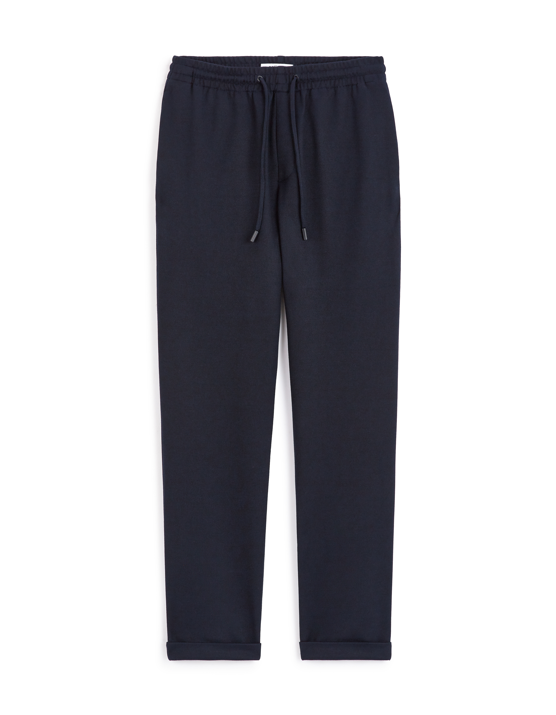 Pantalon slim coton stretch - marine