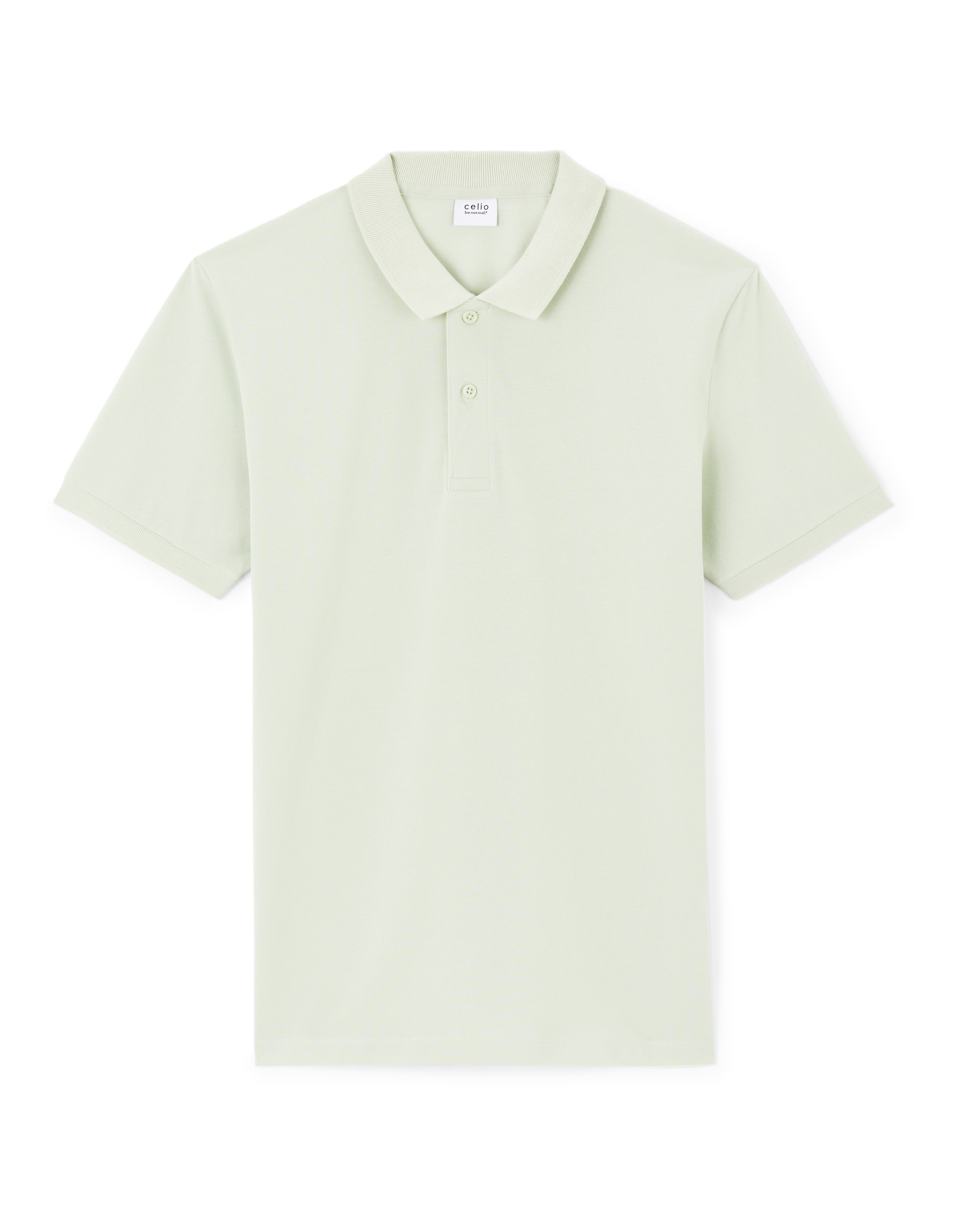 Polo piqué straight 100% coton - vert