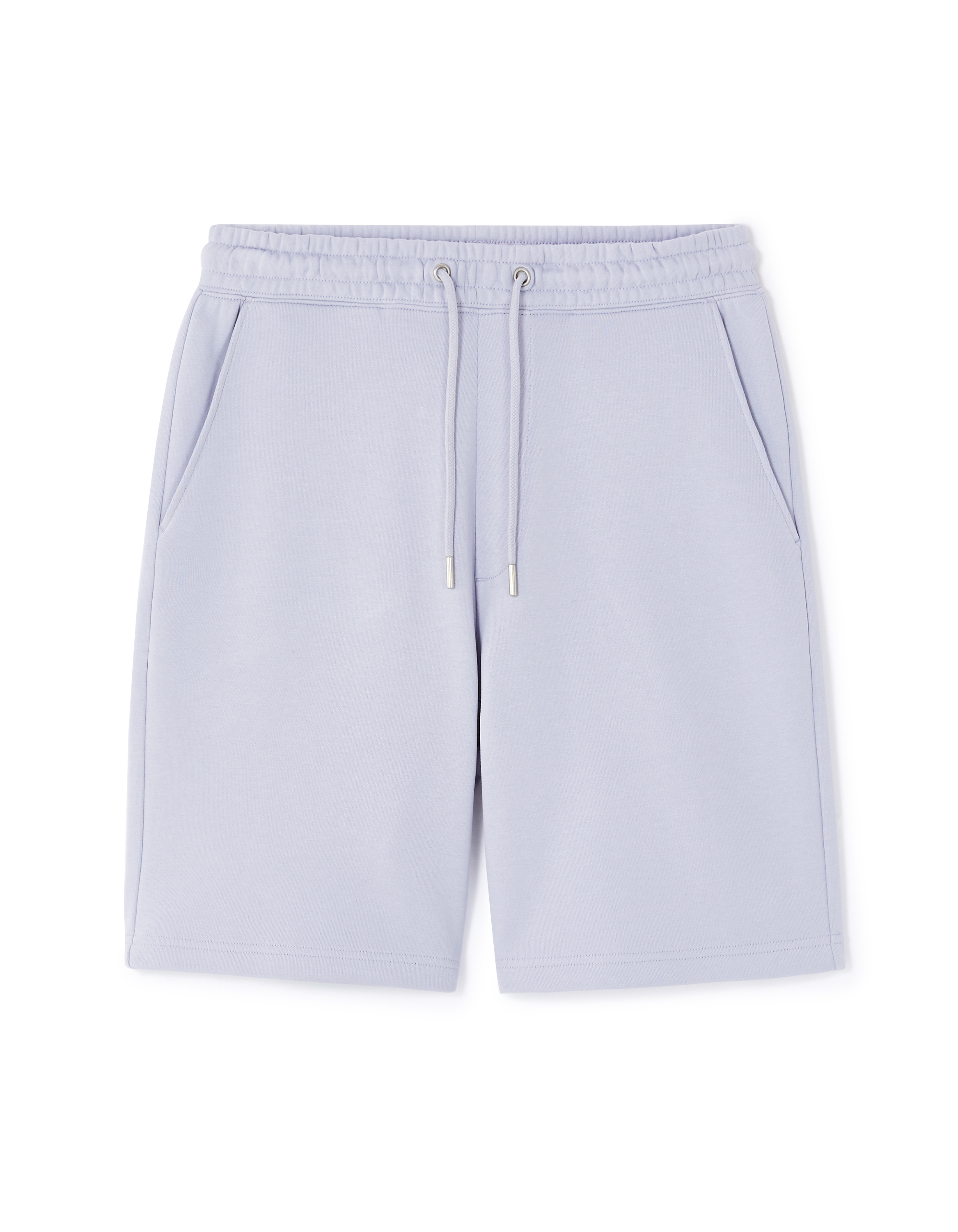 Bermuda en molleton 100% coton - violet