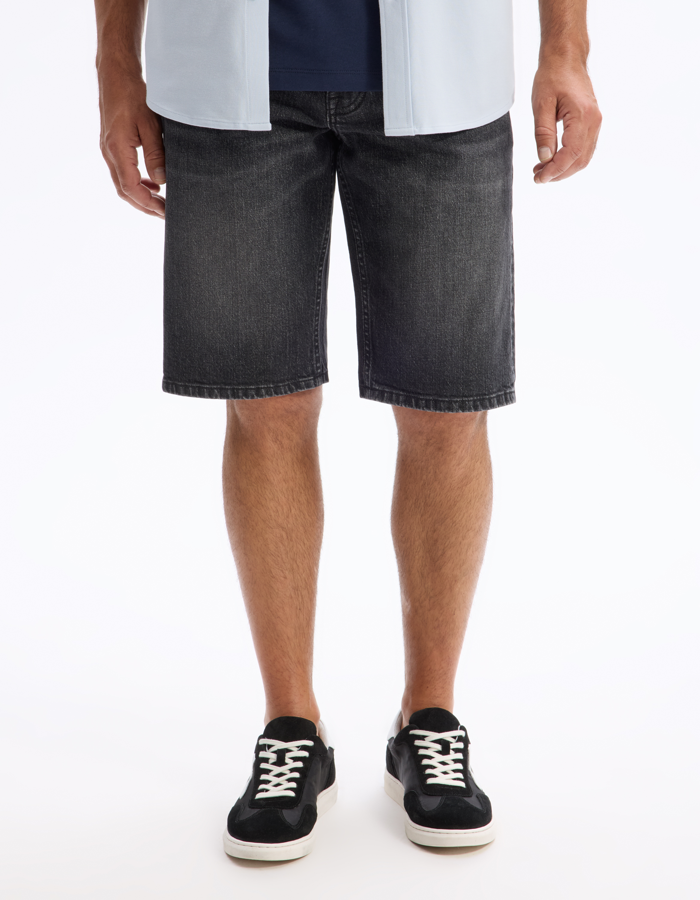 Bermuda en jean coton stretch - camaieu - Modalova