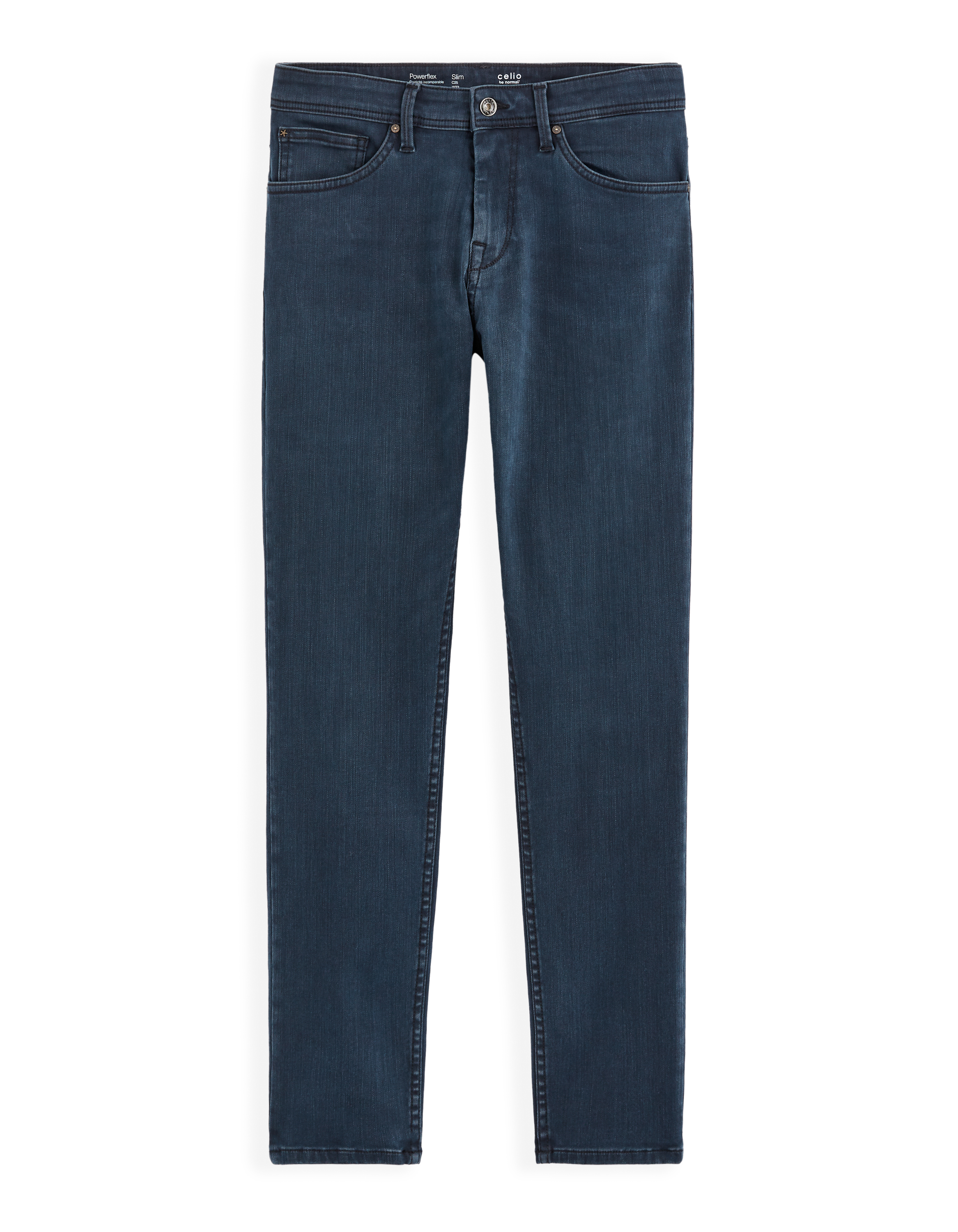 Jean slim coton stretch - bleu foncé