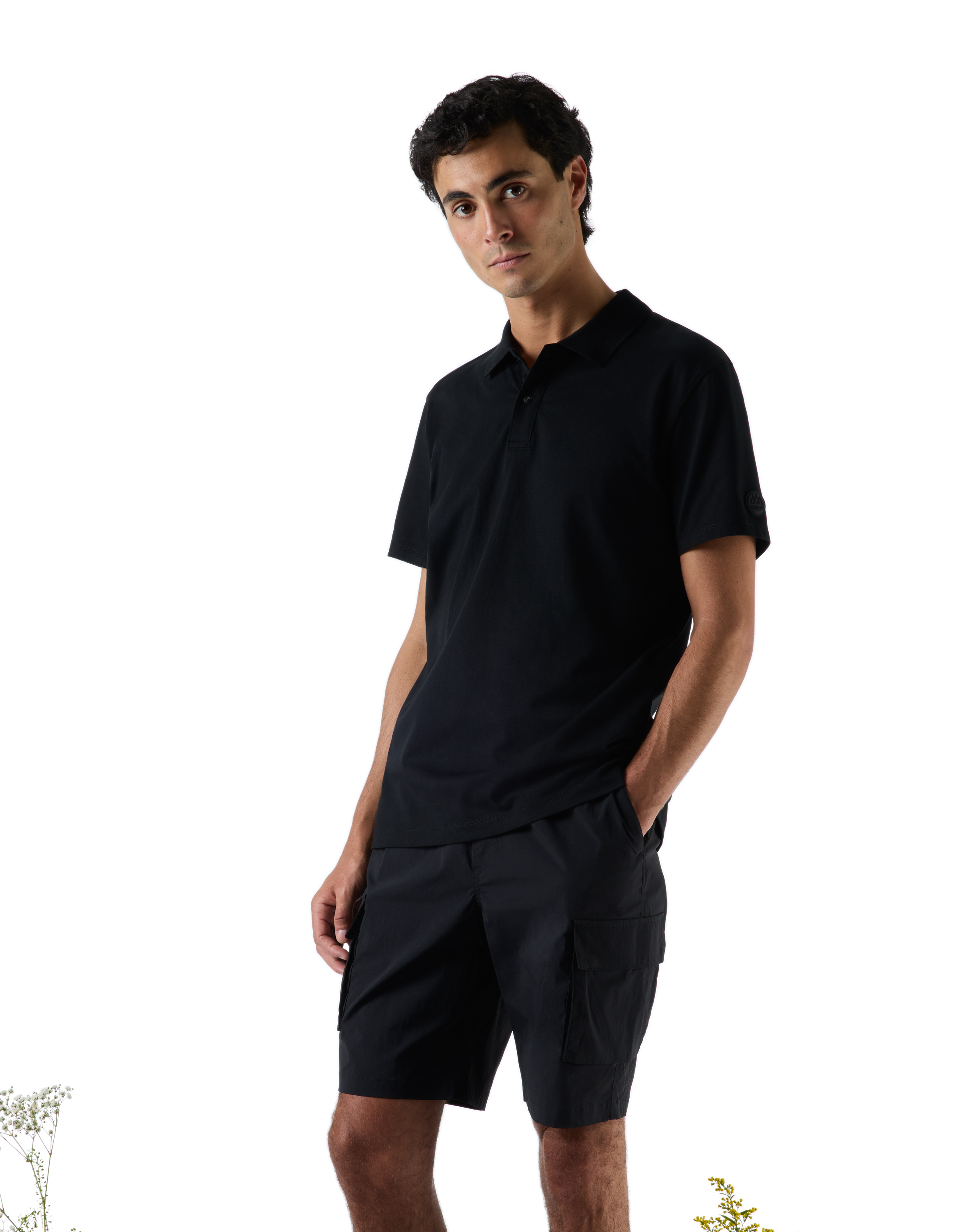 Chamonix-Mont-Blanc - Polo noir - camaieu - Modalova