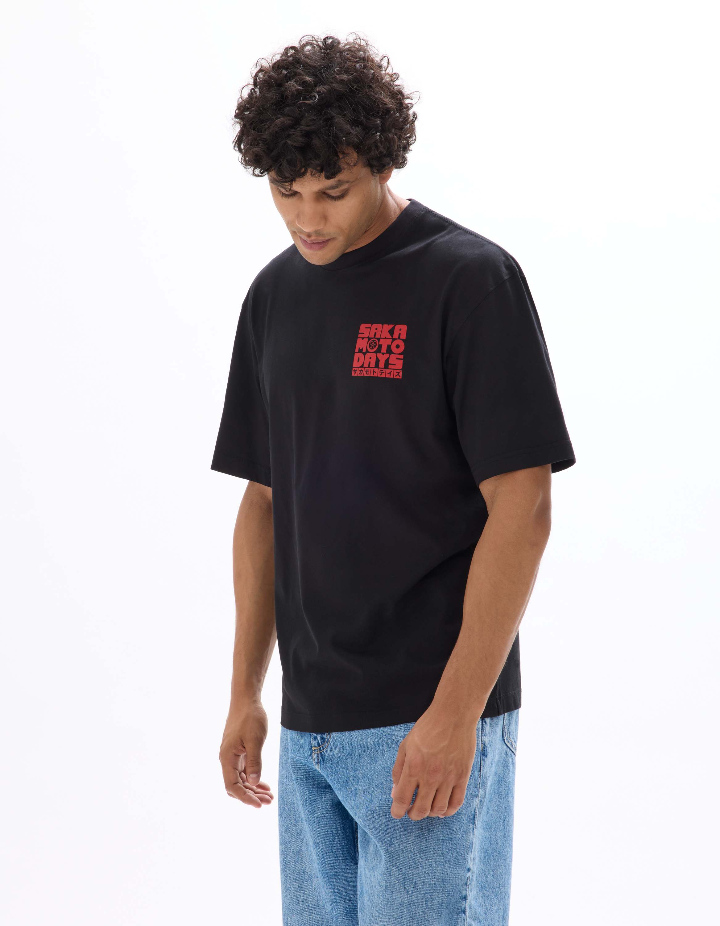 Sakamoto Days - T-shirt noir - camaieu - Modalova