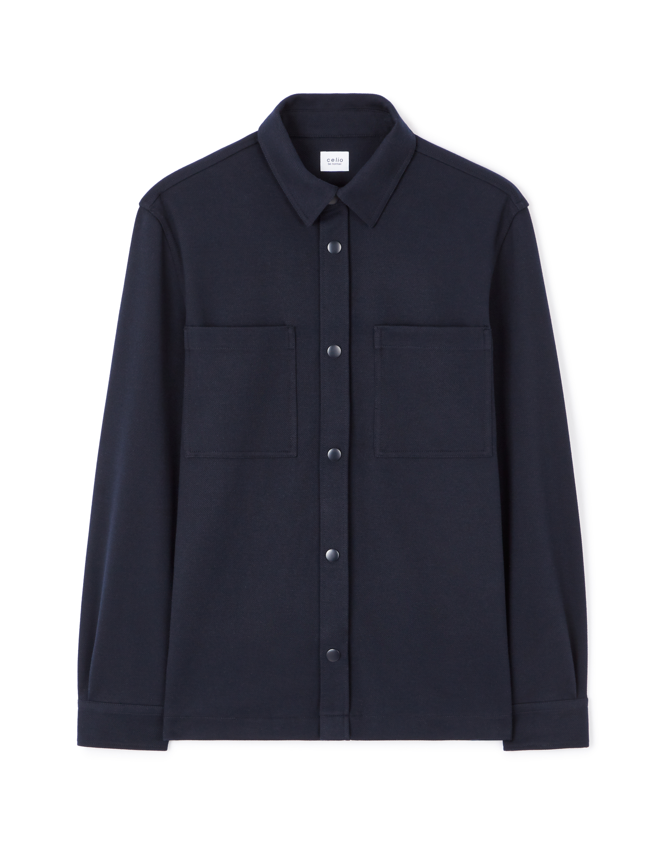 Surchemise twill stretch - marine