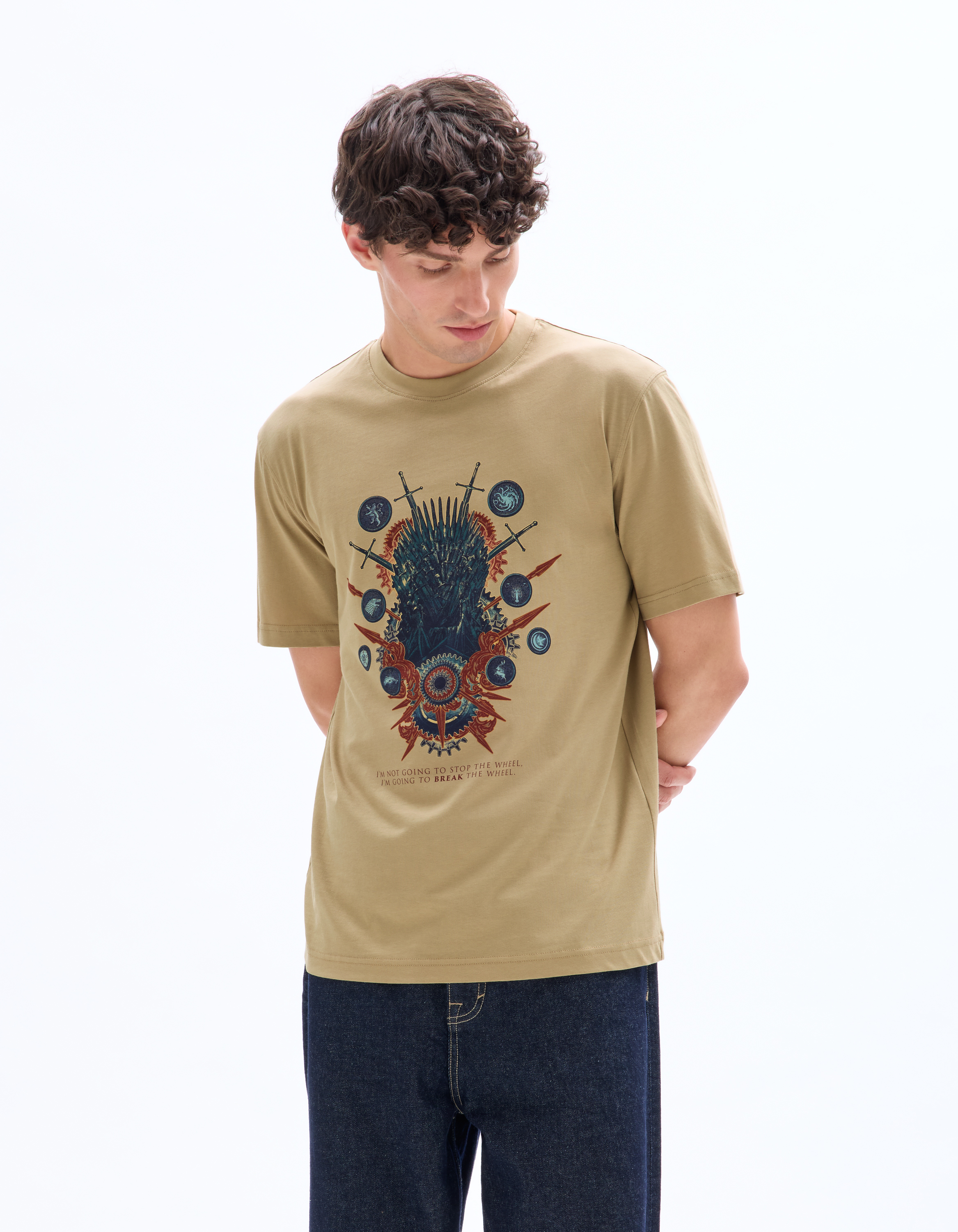 Game of Thrones - T-shirt kaki - camaieu - Modalova
