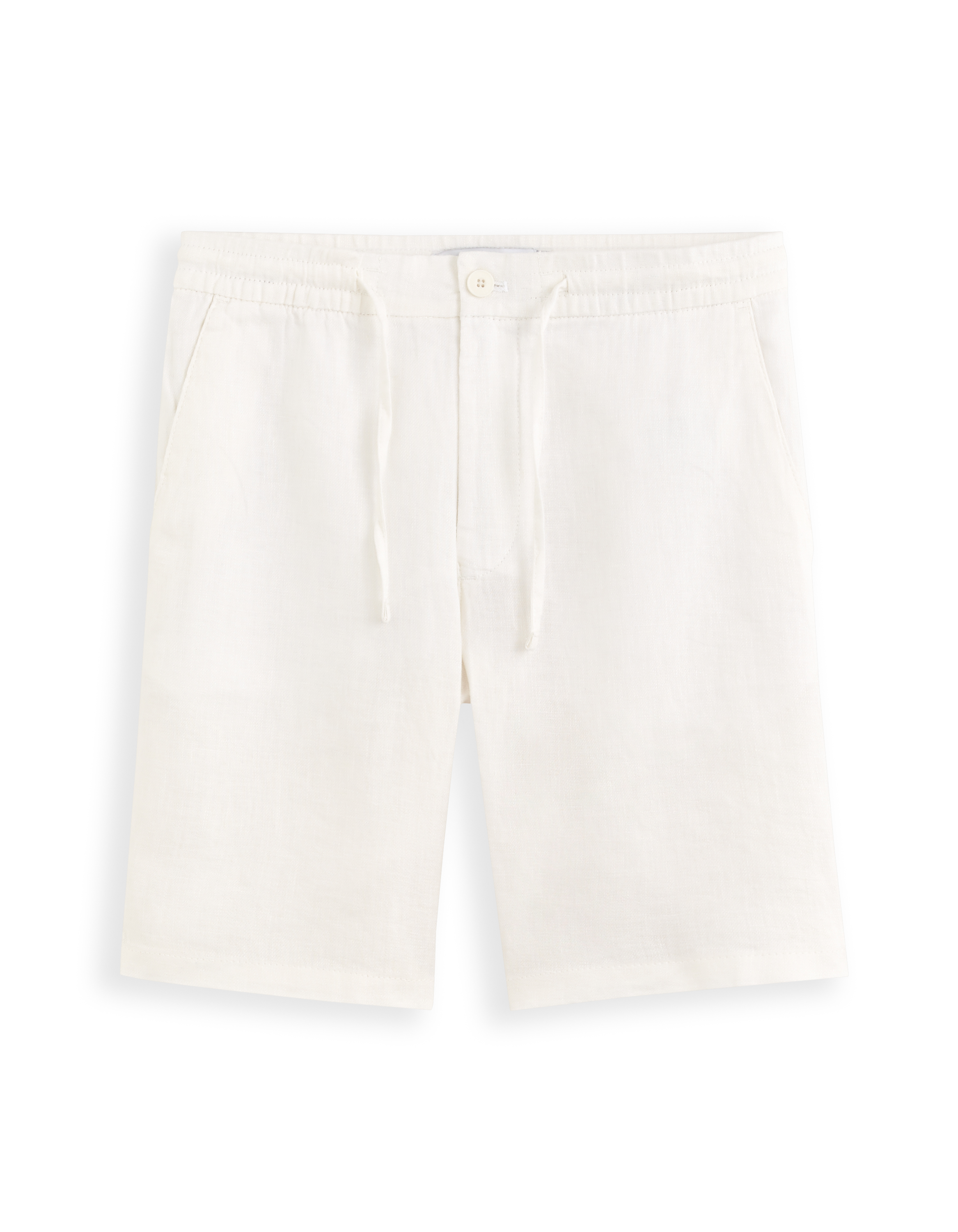 Bermuda 100% lin - blanc