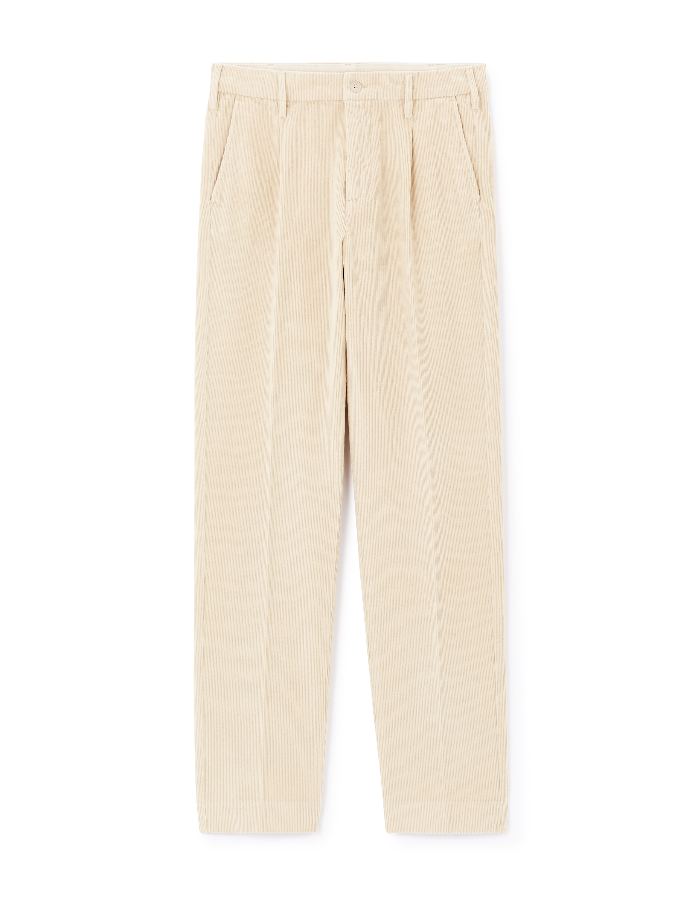 Pantalon de velours - blanc