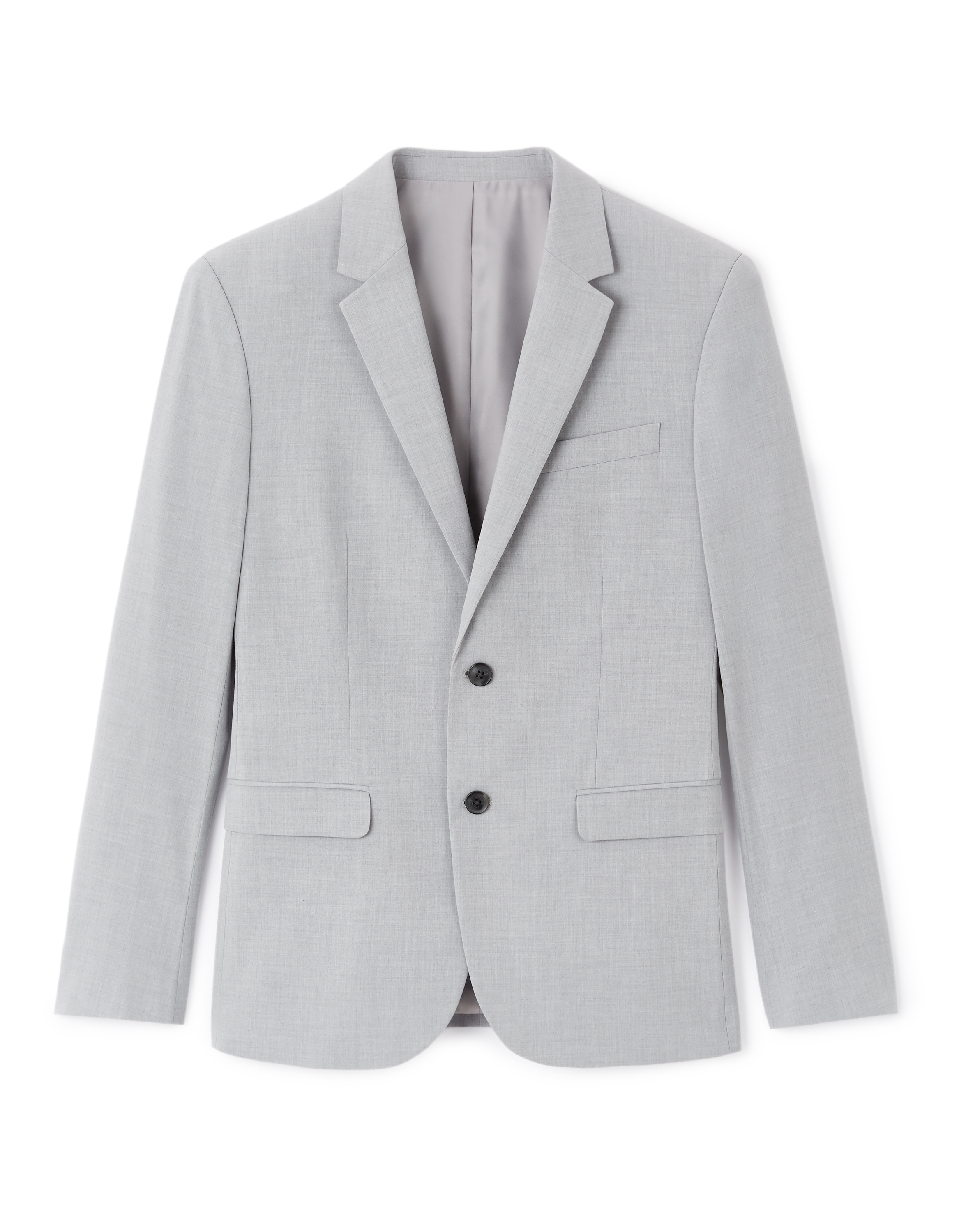 Veste de costume slim stretch - gris clair