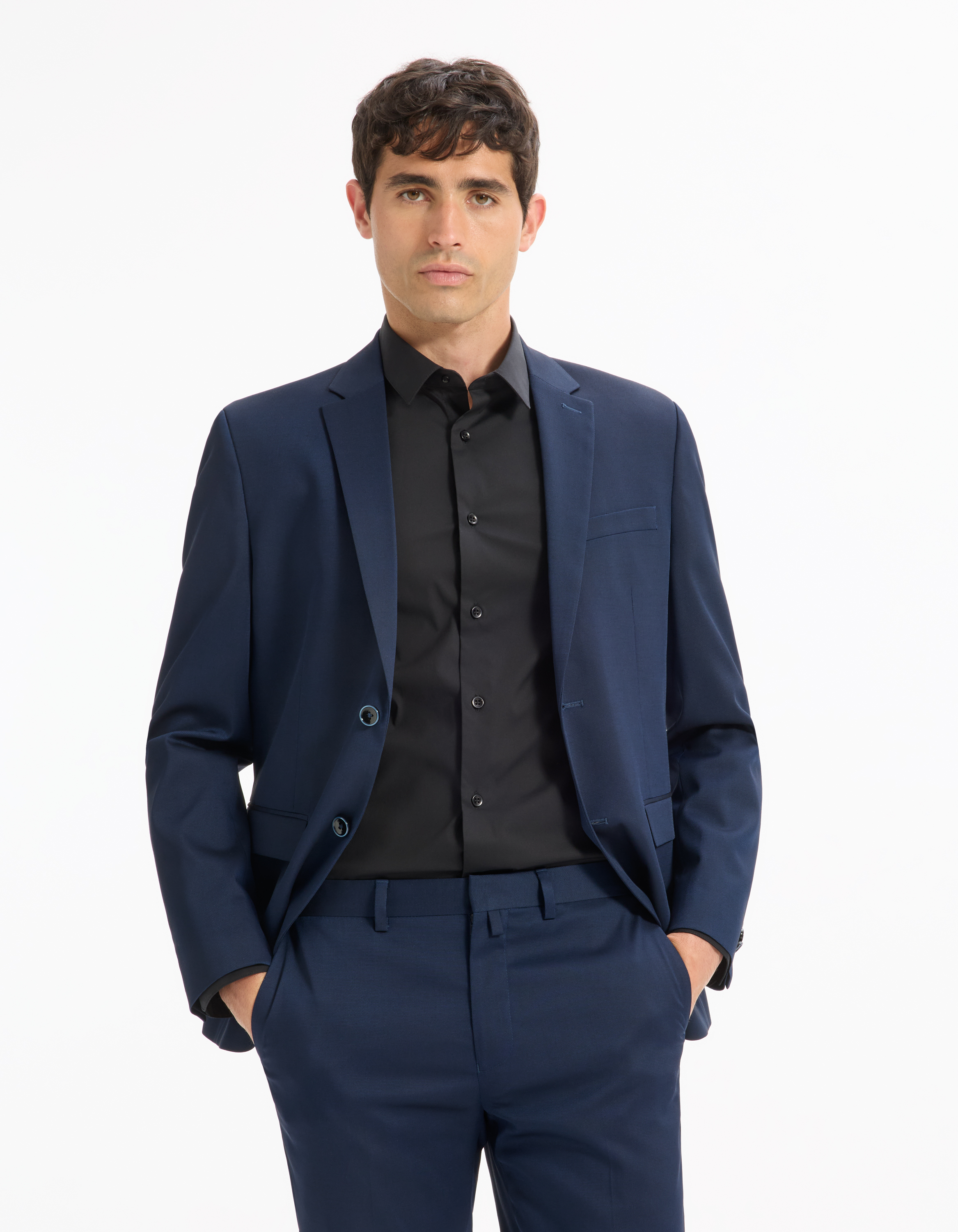 Veste de costume extra slim stretch - camaieu - Modalova