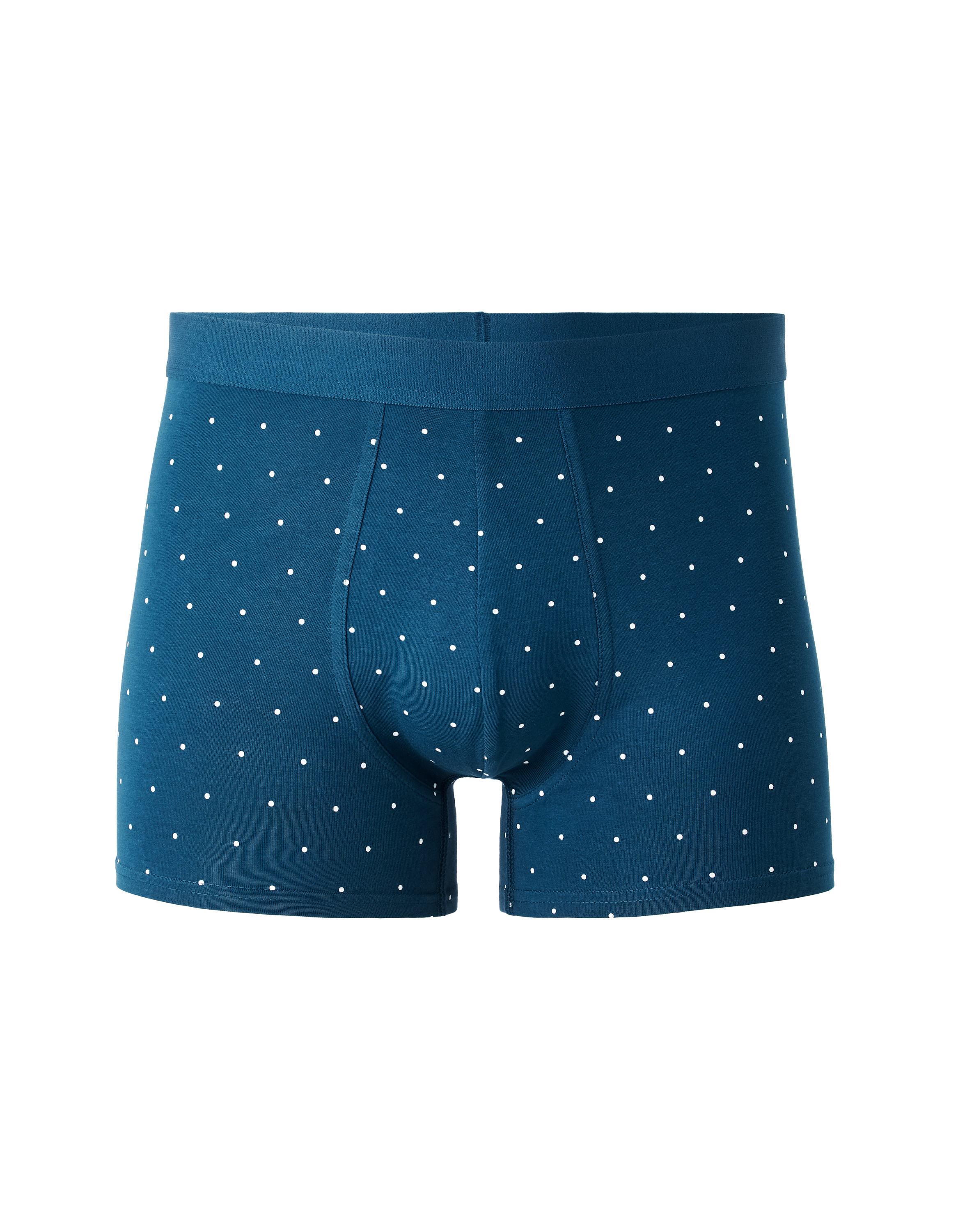 Boxer à pois - bleu