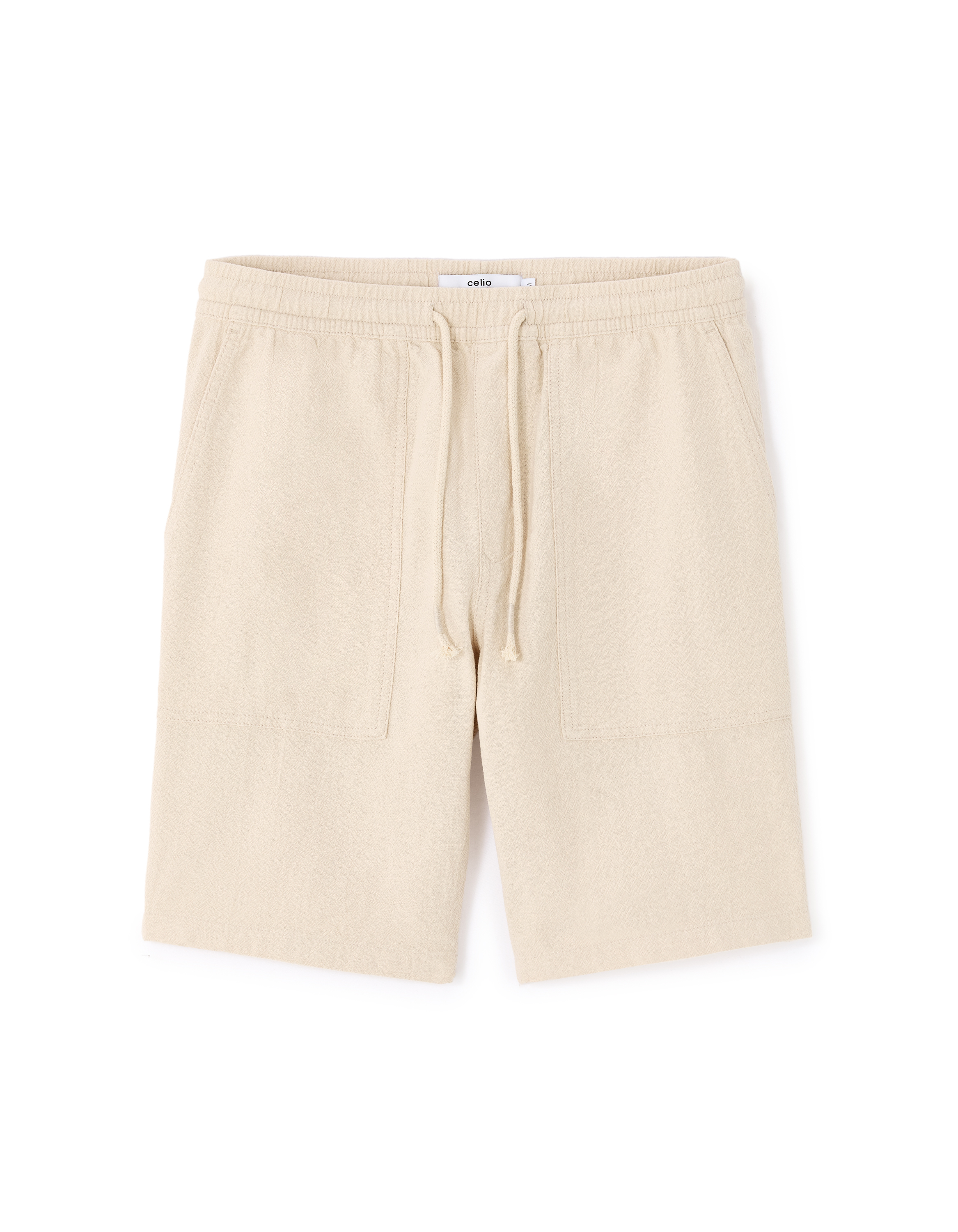 Bermuda 100% coton - beige