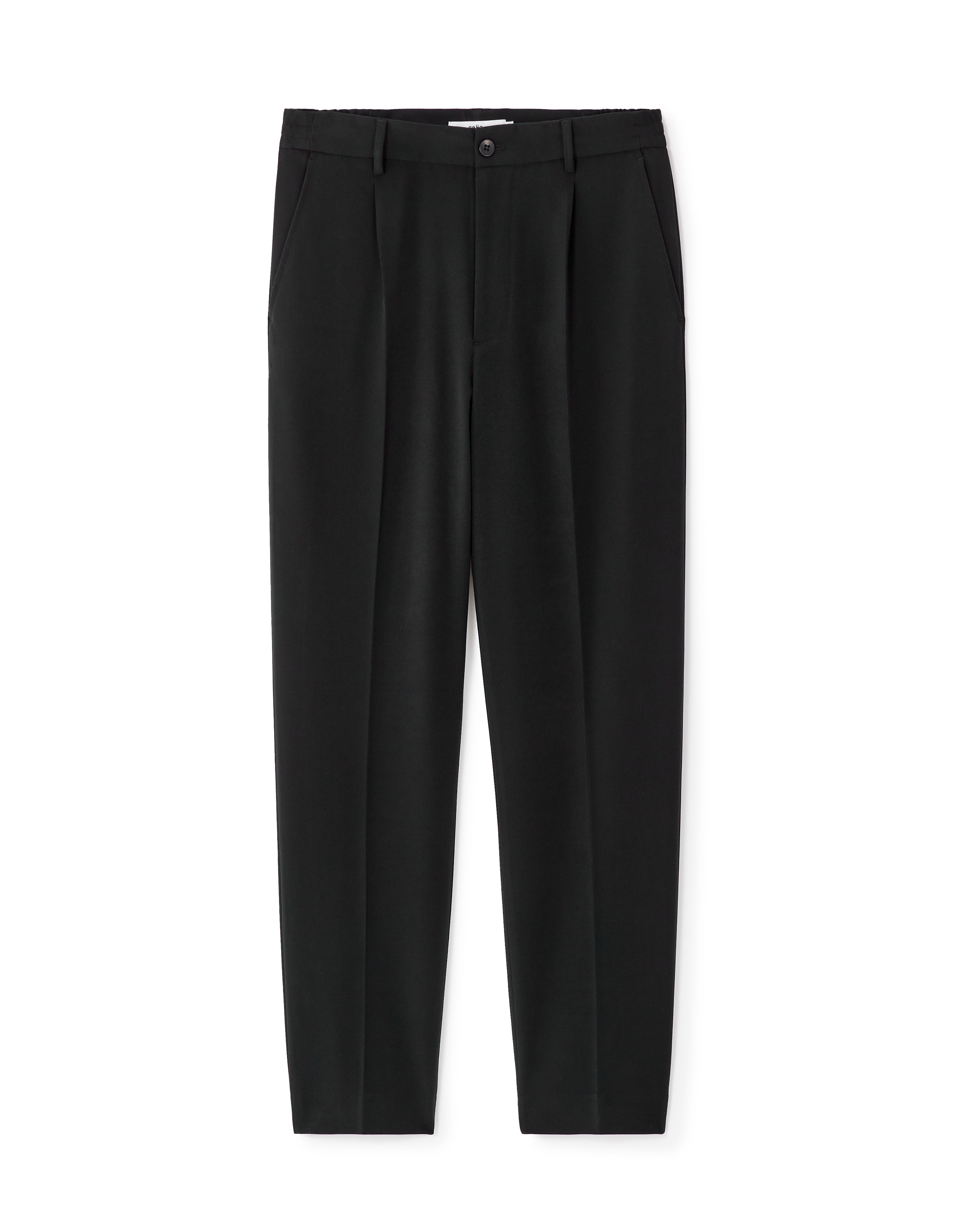 Pantalon loose stretch - noir