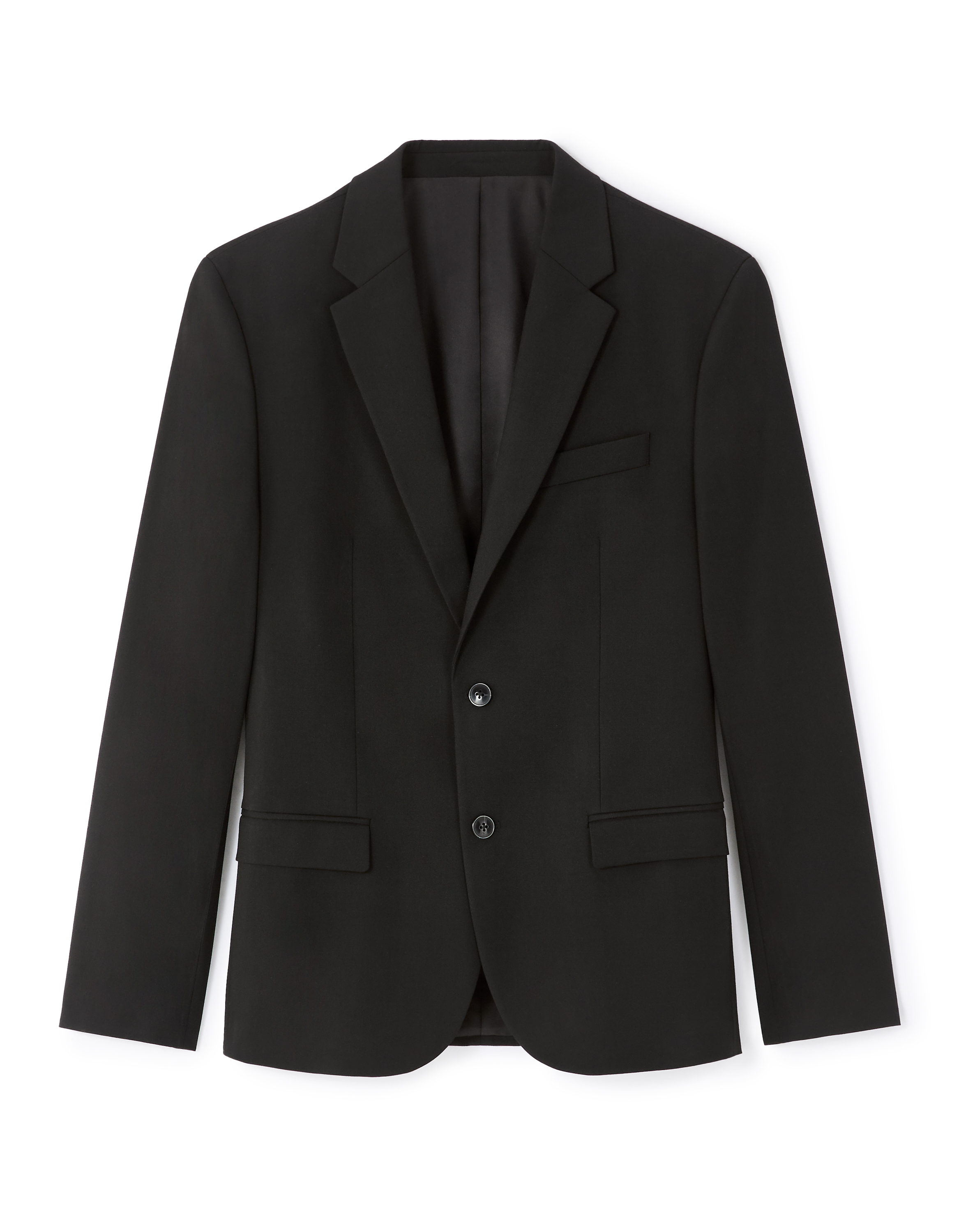 Veste de costume regular stretch - noir