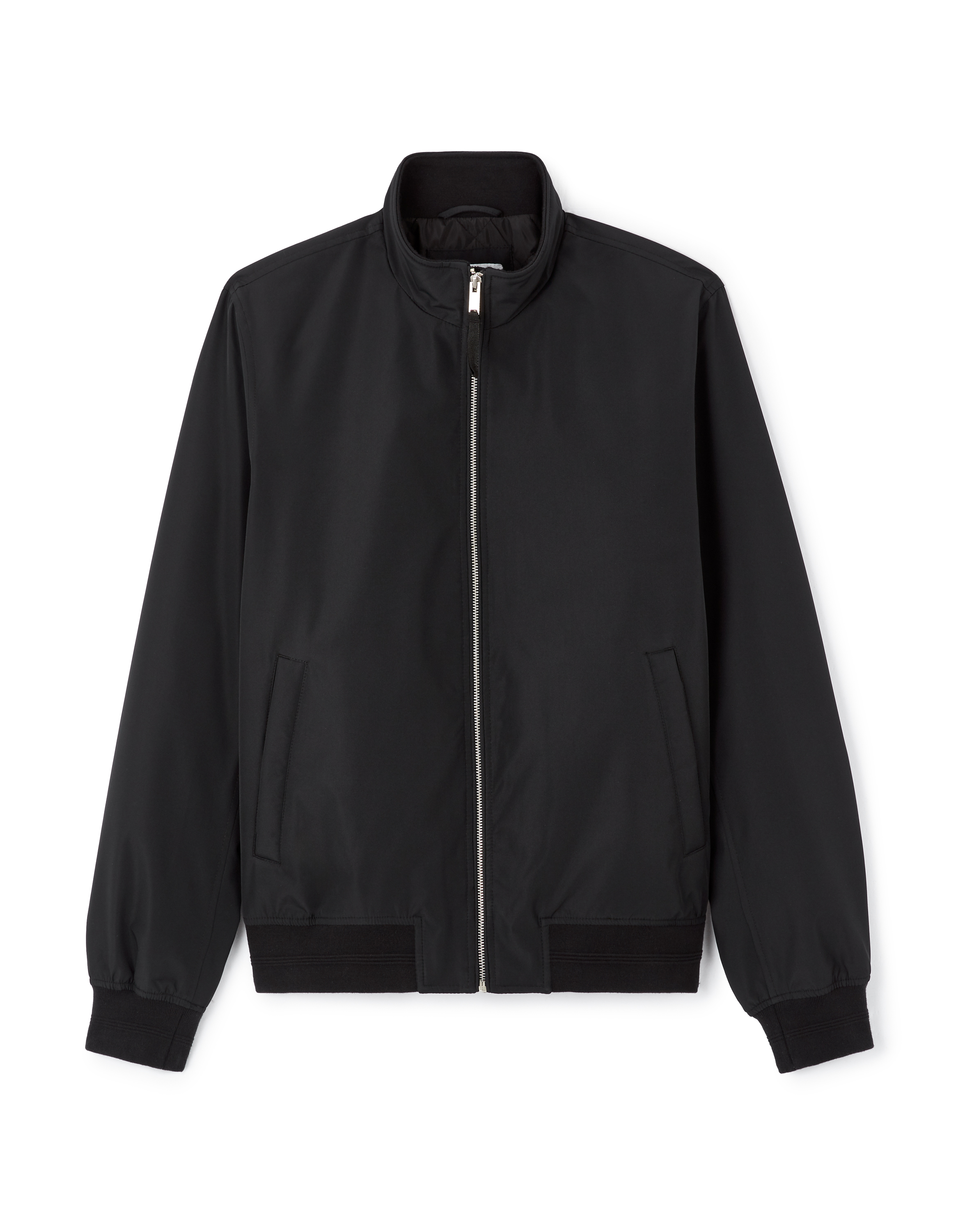 Blouson col montant - noir