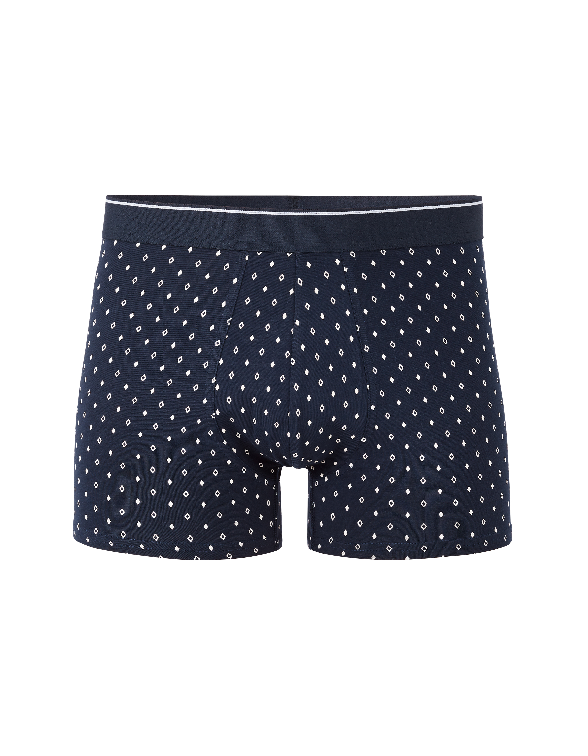 Boxer en coton stretch - marine