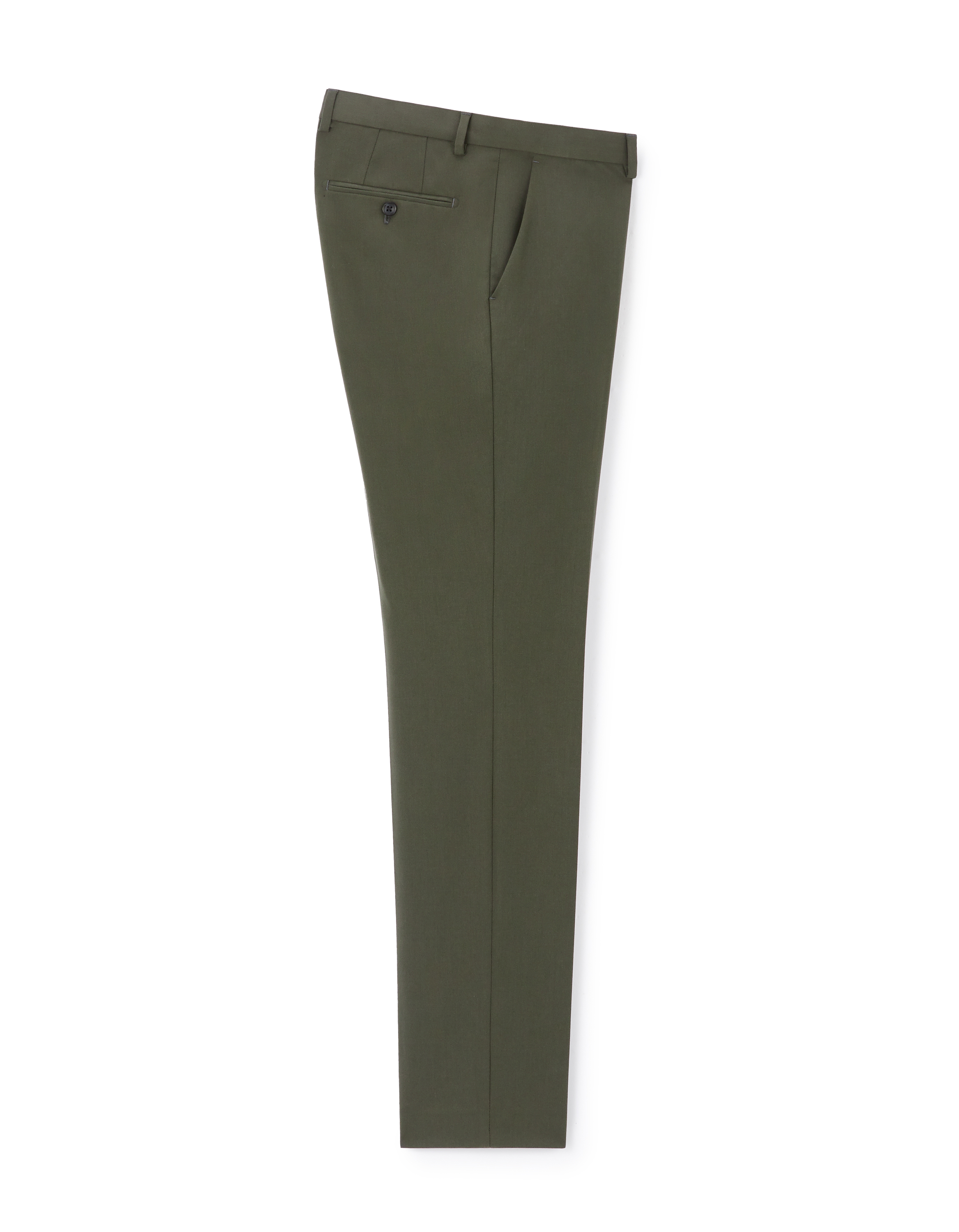 Pantalon de costume slim stretch - kaki clair