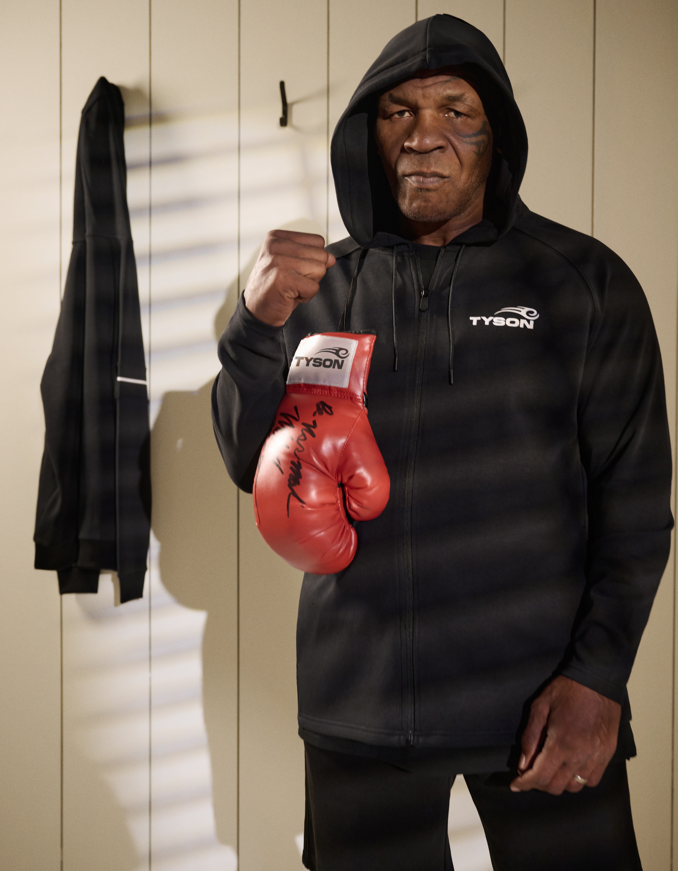 Tyson - Sweat noir à capuche - camaieu - Modalova