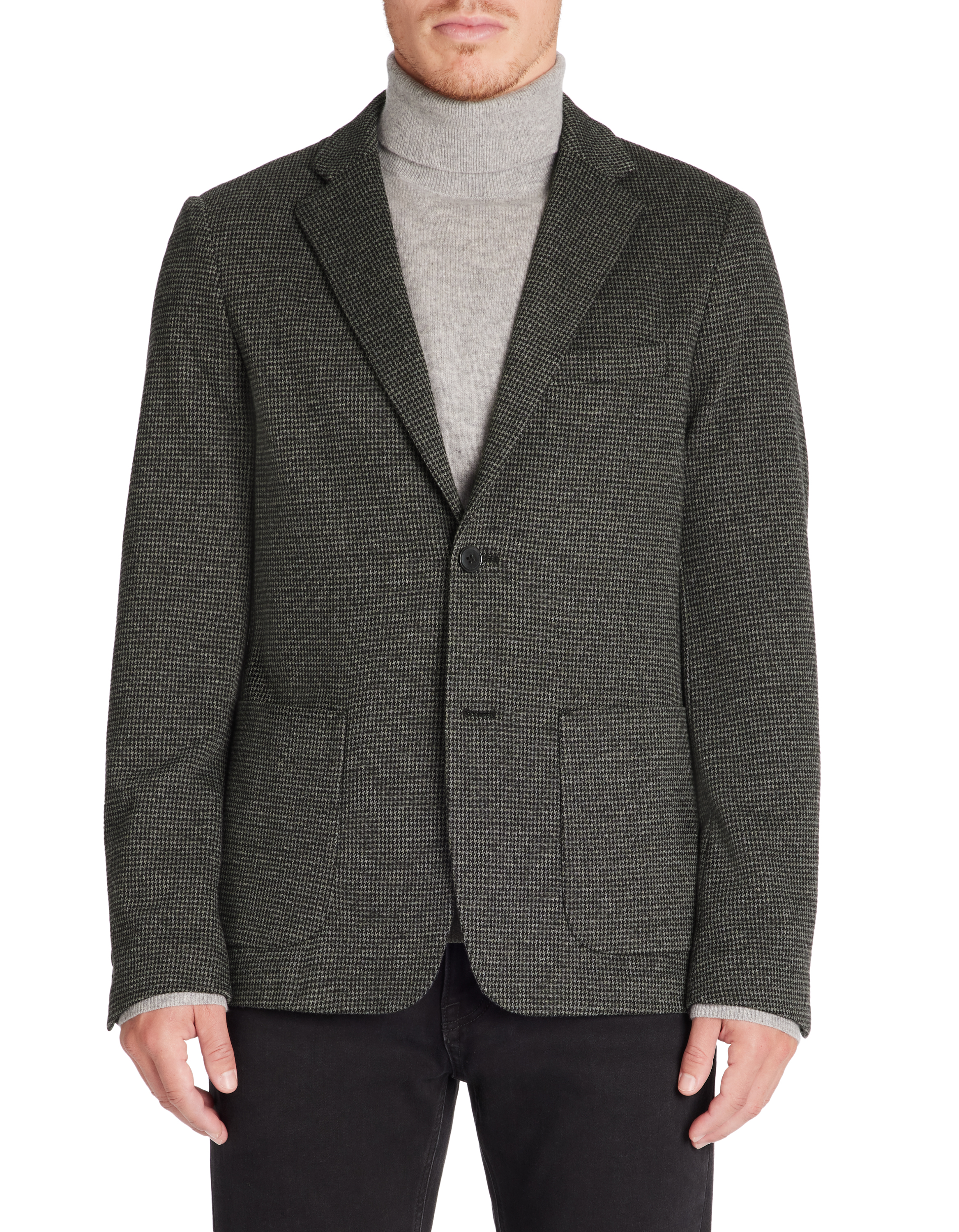 Blazer slim - gris - camaieu - Modalova