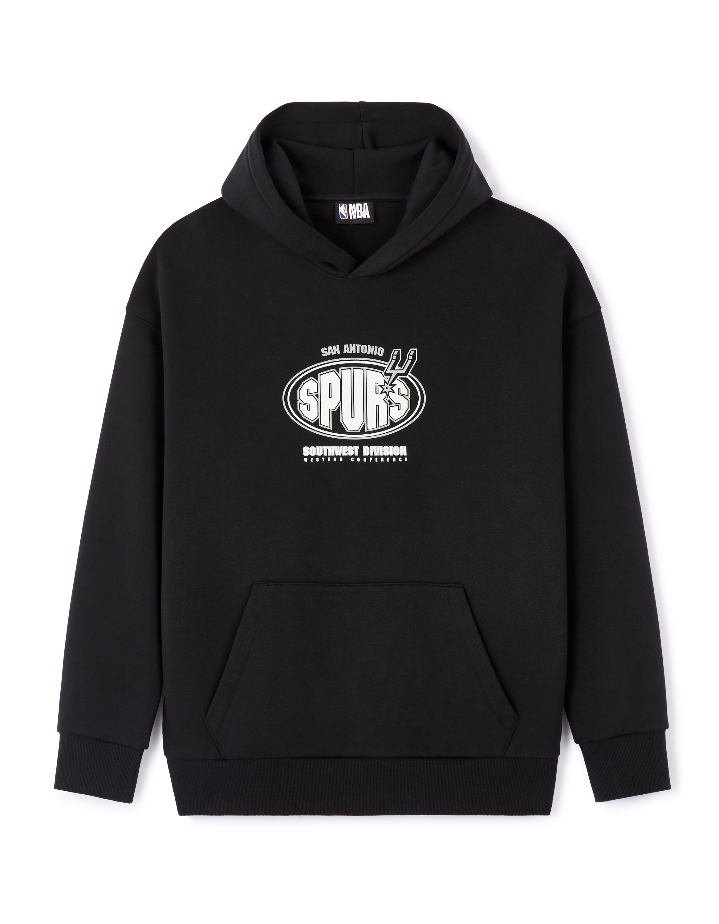 NBA - Sweat noir des SPURS de San Antonio