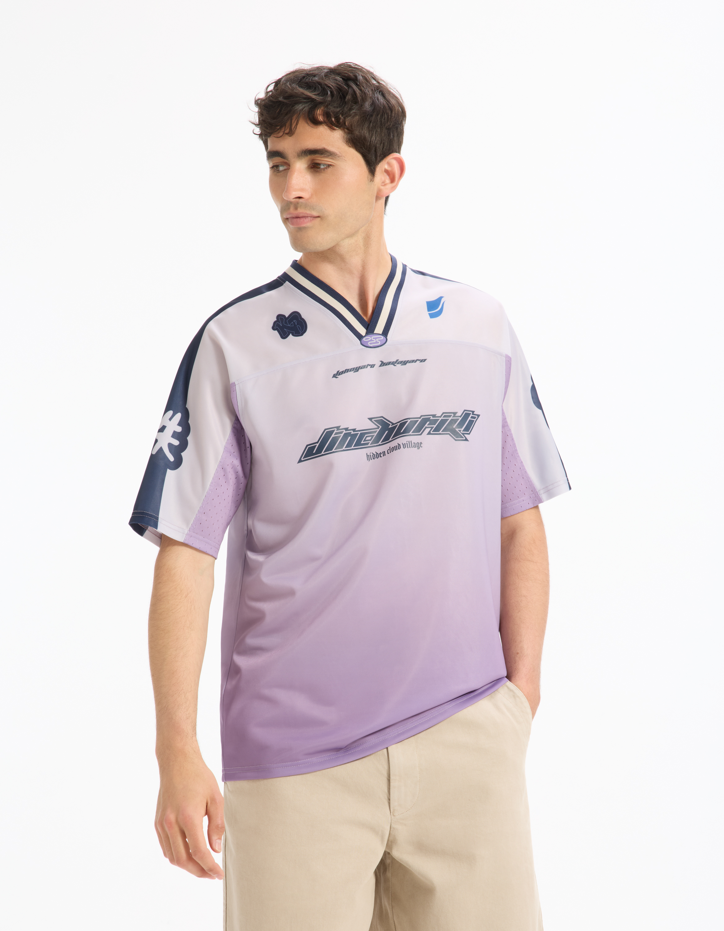 Naruto - T-shirt violet - camaieu - Modalova