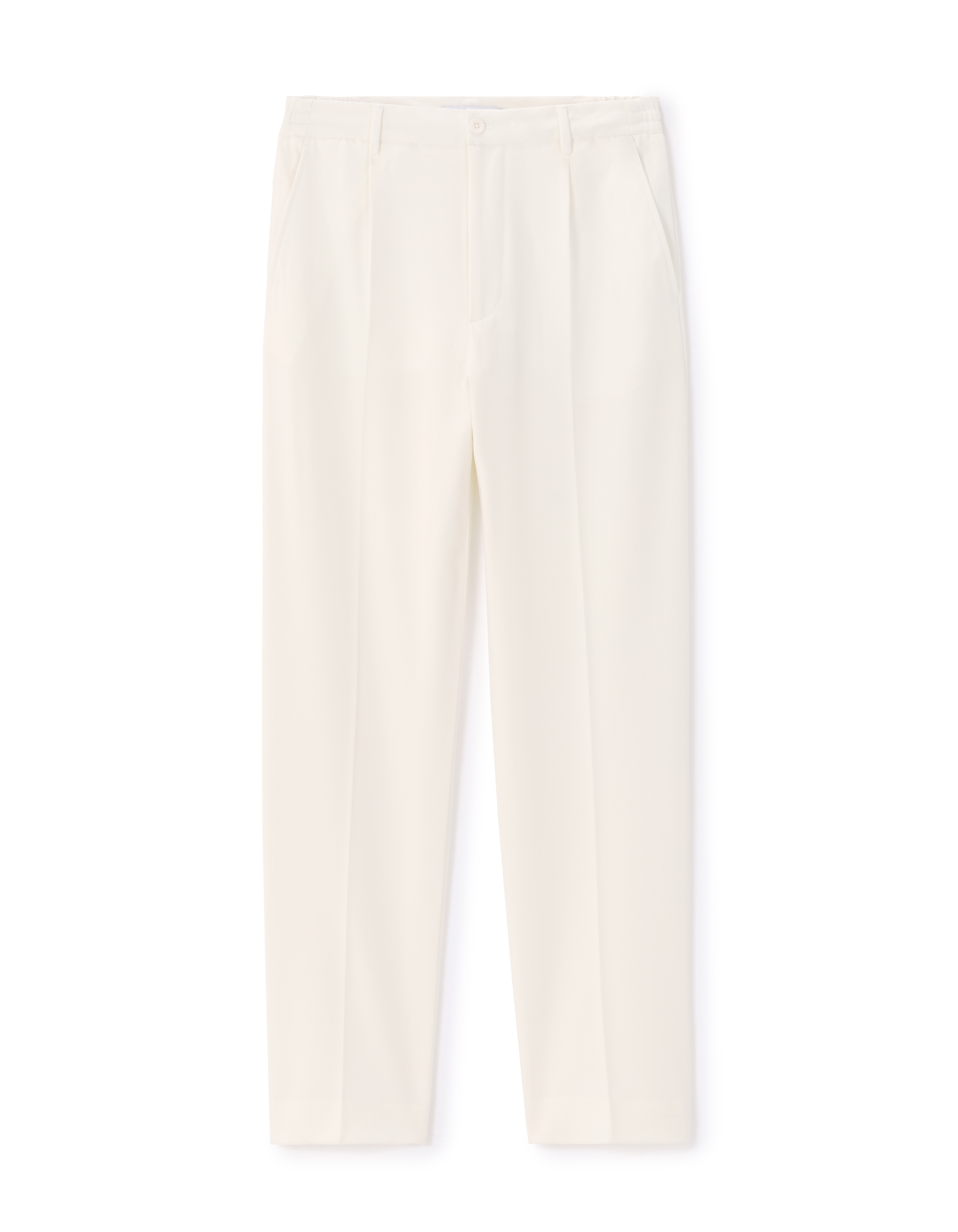 Pantalon loose stretch - beige
