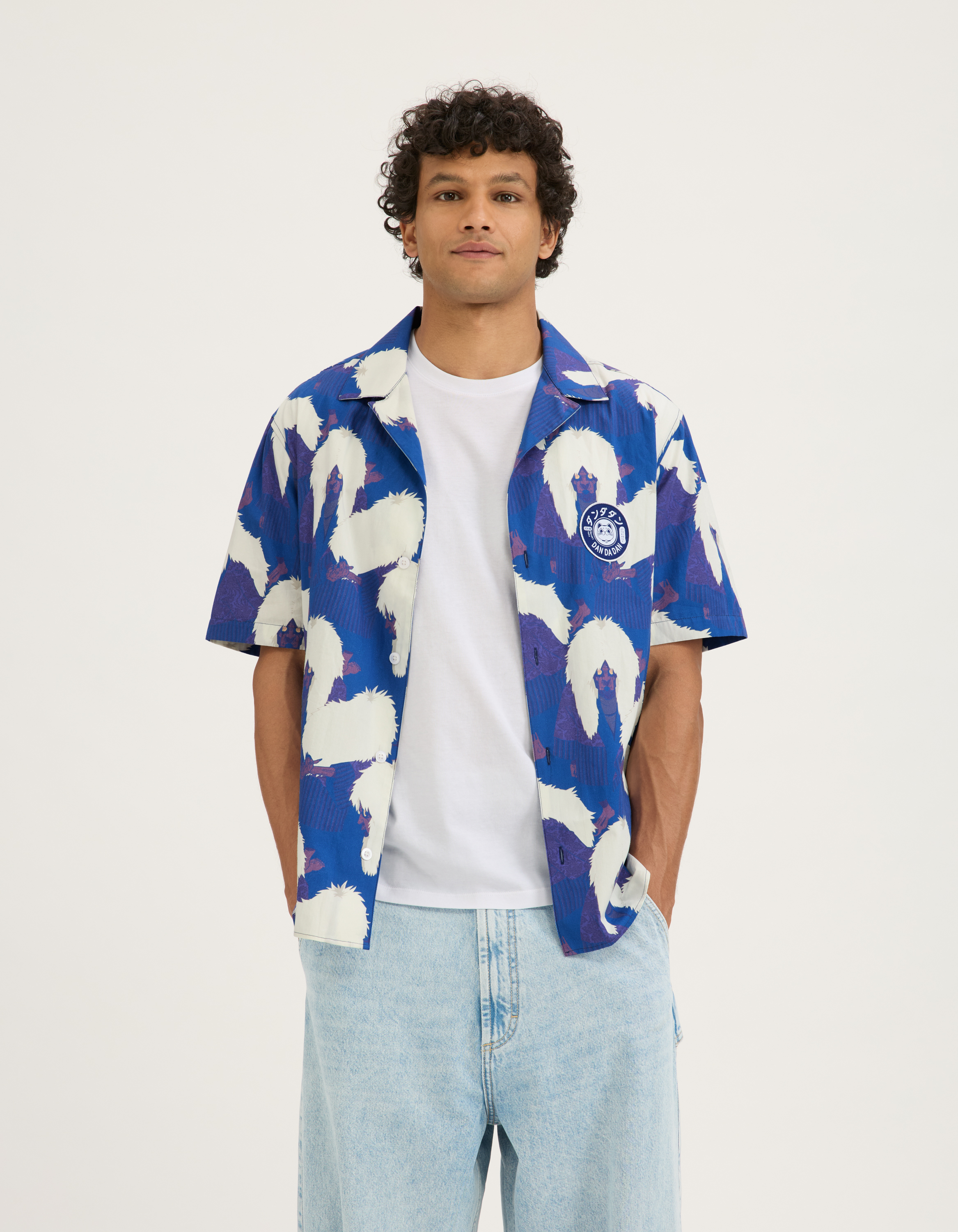 Dandadan - Chemise violette de Mémé Turbo - camaieu - Modalova