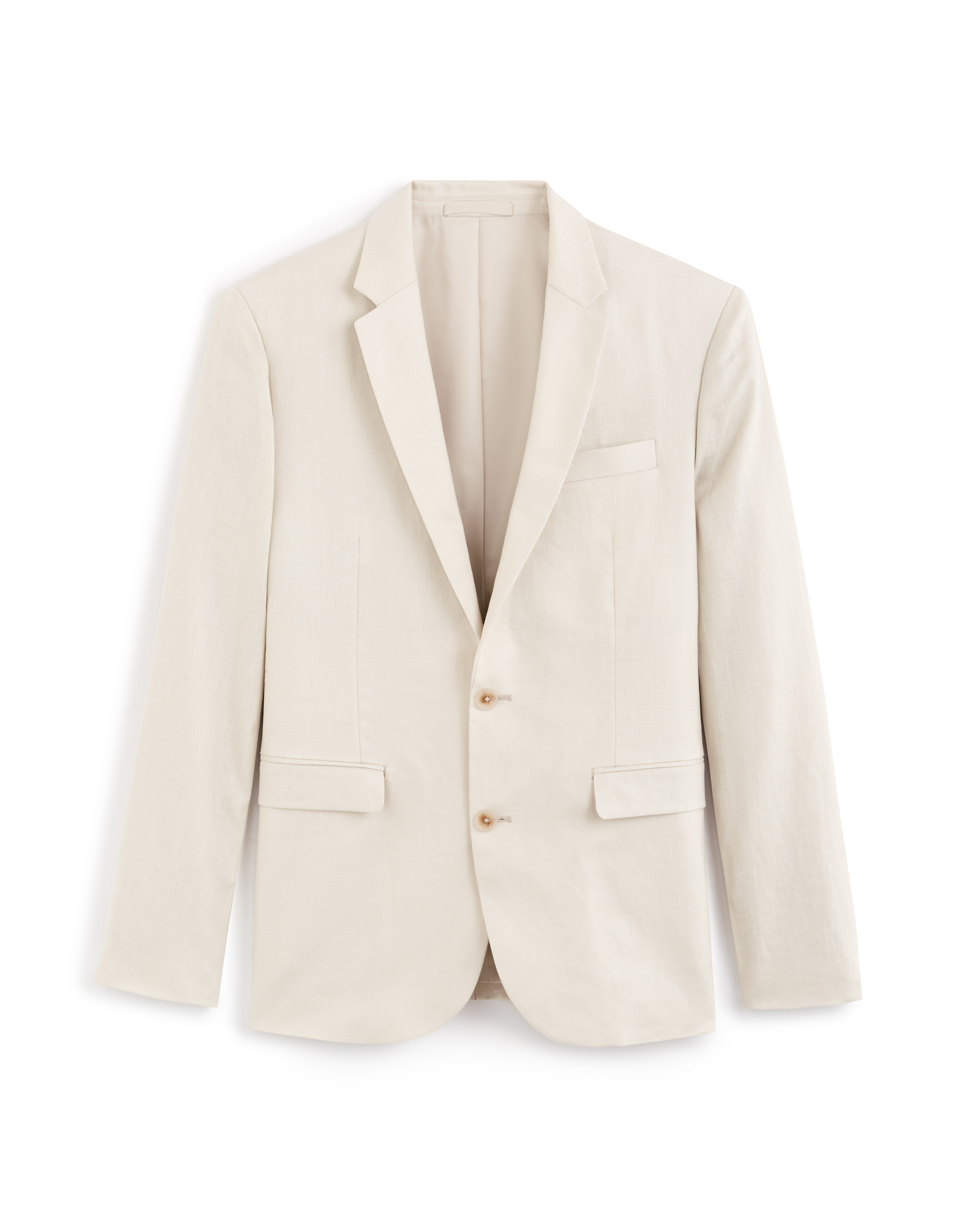 Veste de costume slim 100% lin - naturel