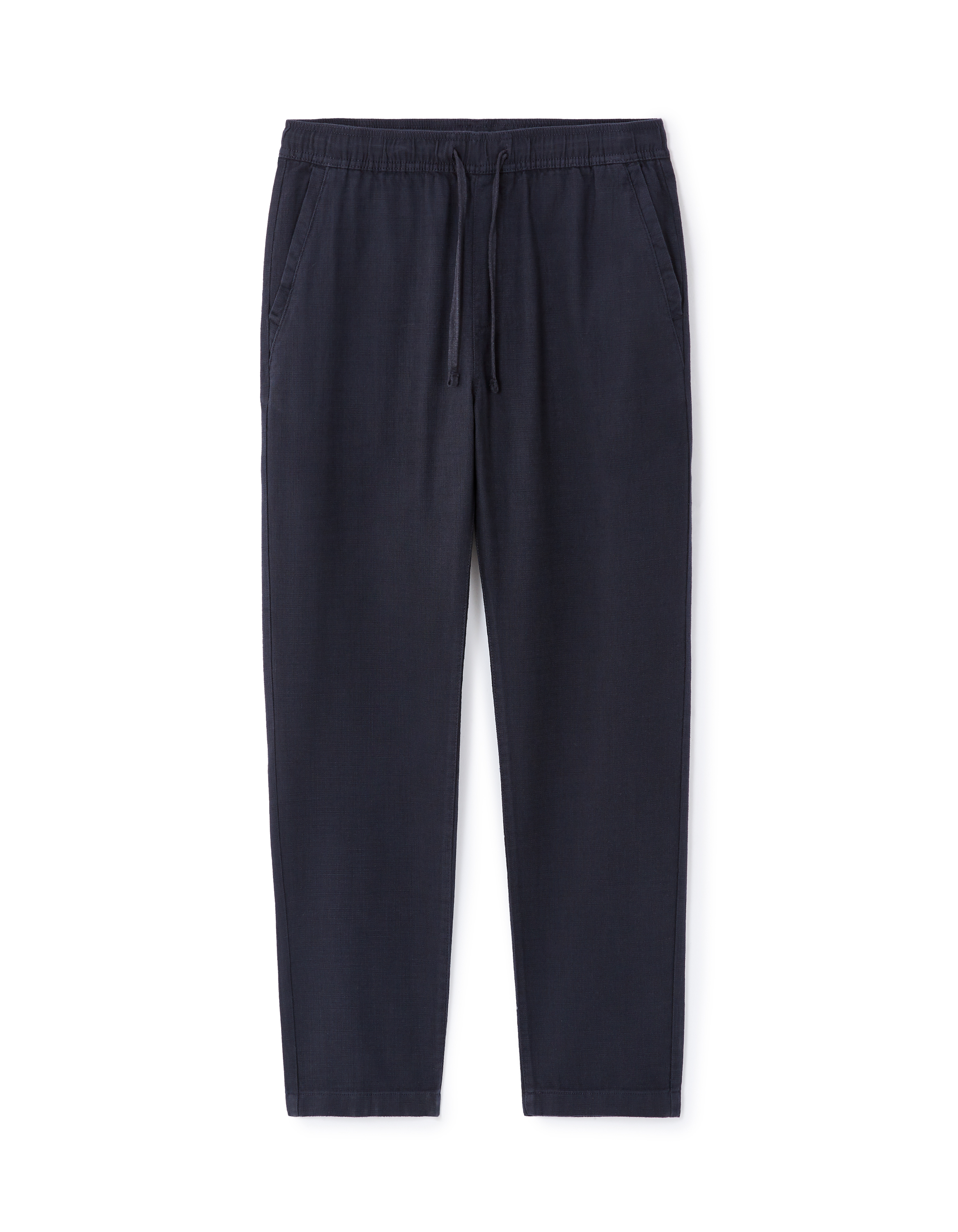 Pantalon relaxed 100% coton - marine
