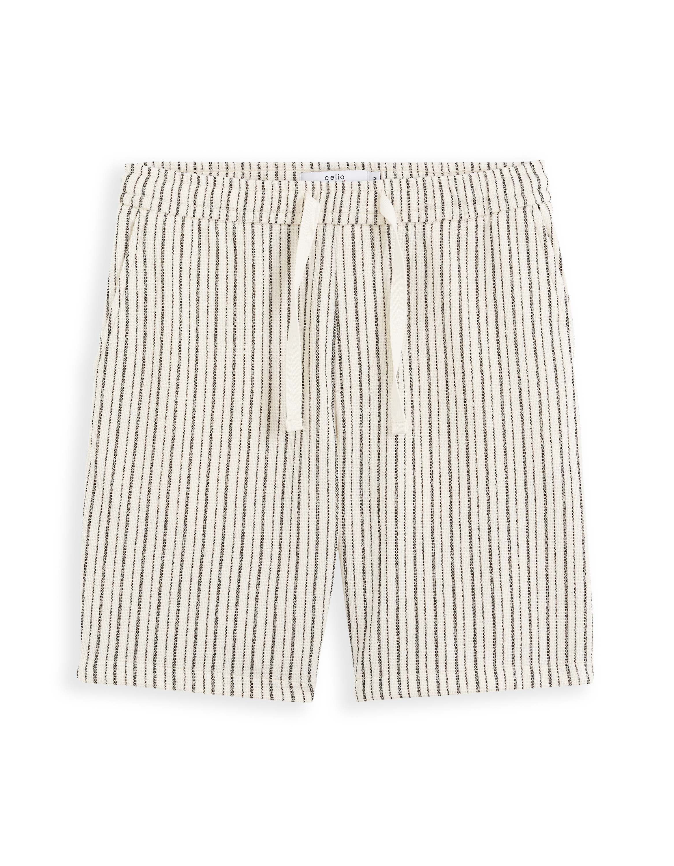 Short rayé - beige