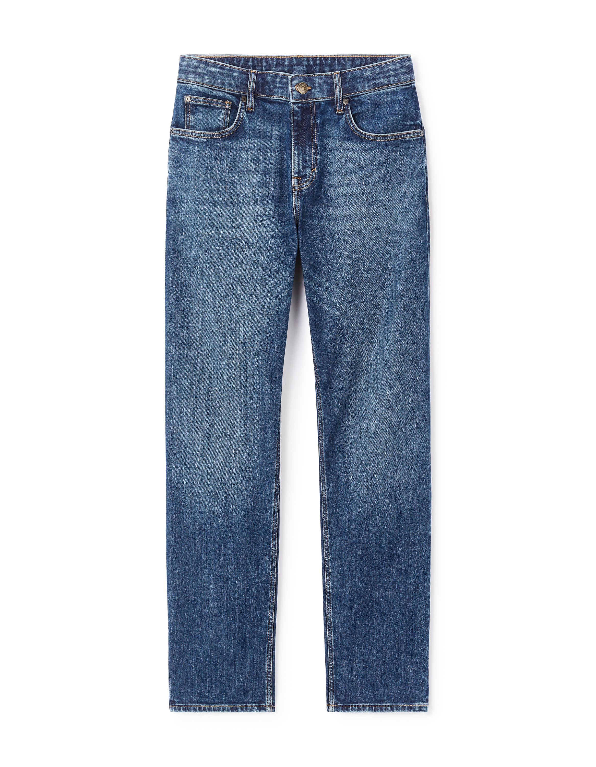 Jean C.5 regular coton stretch 3 longueurs - bleu stone