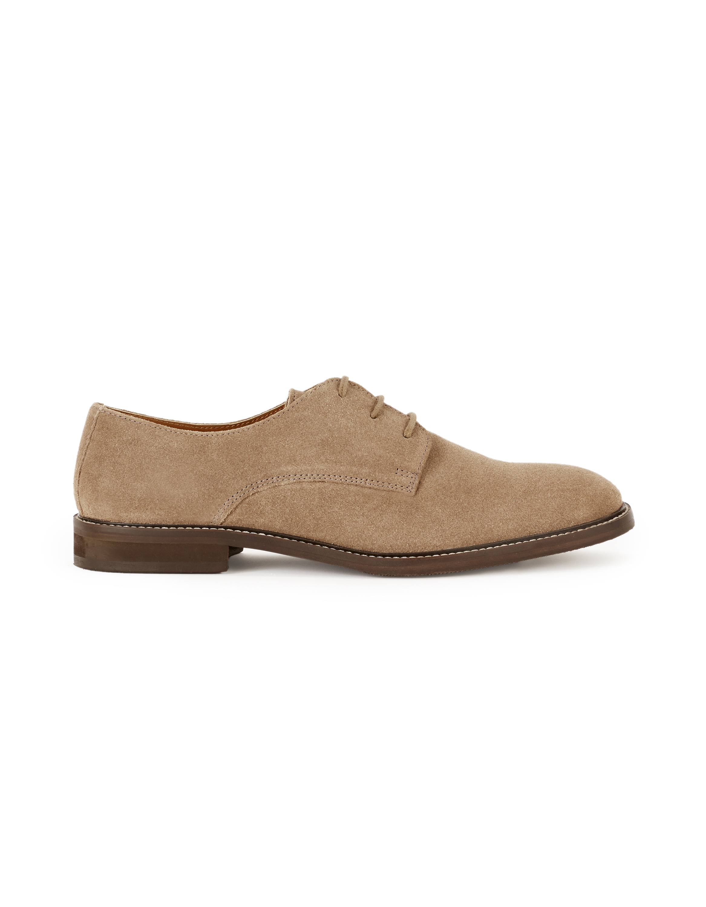 Derbies en cuir de vache - beige