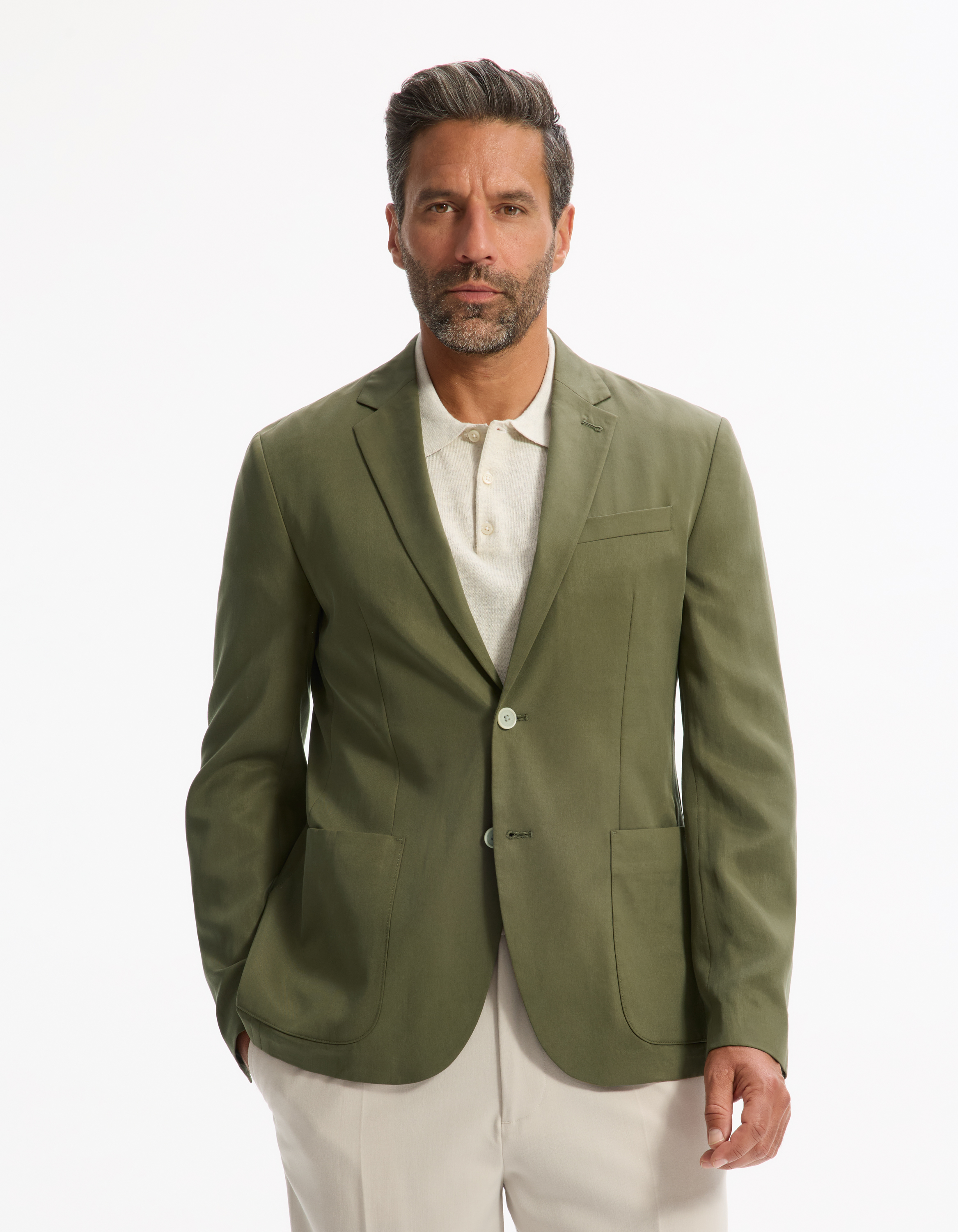Blazer slim 100% TENCEL™ Lyocell - camaieu - Modalova