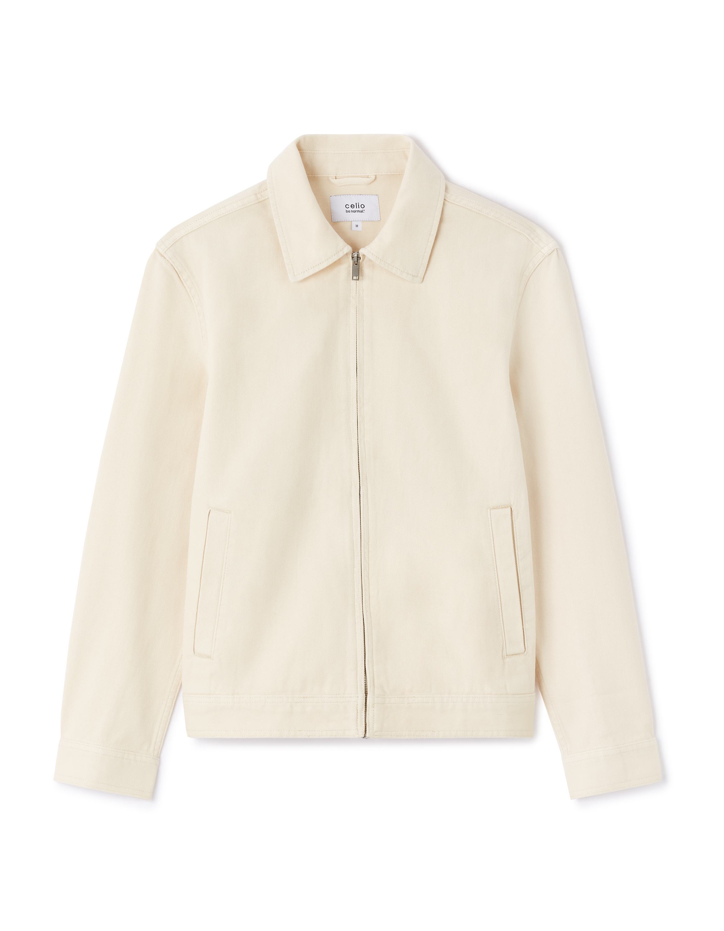 Veste col chemise - écru