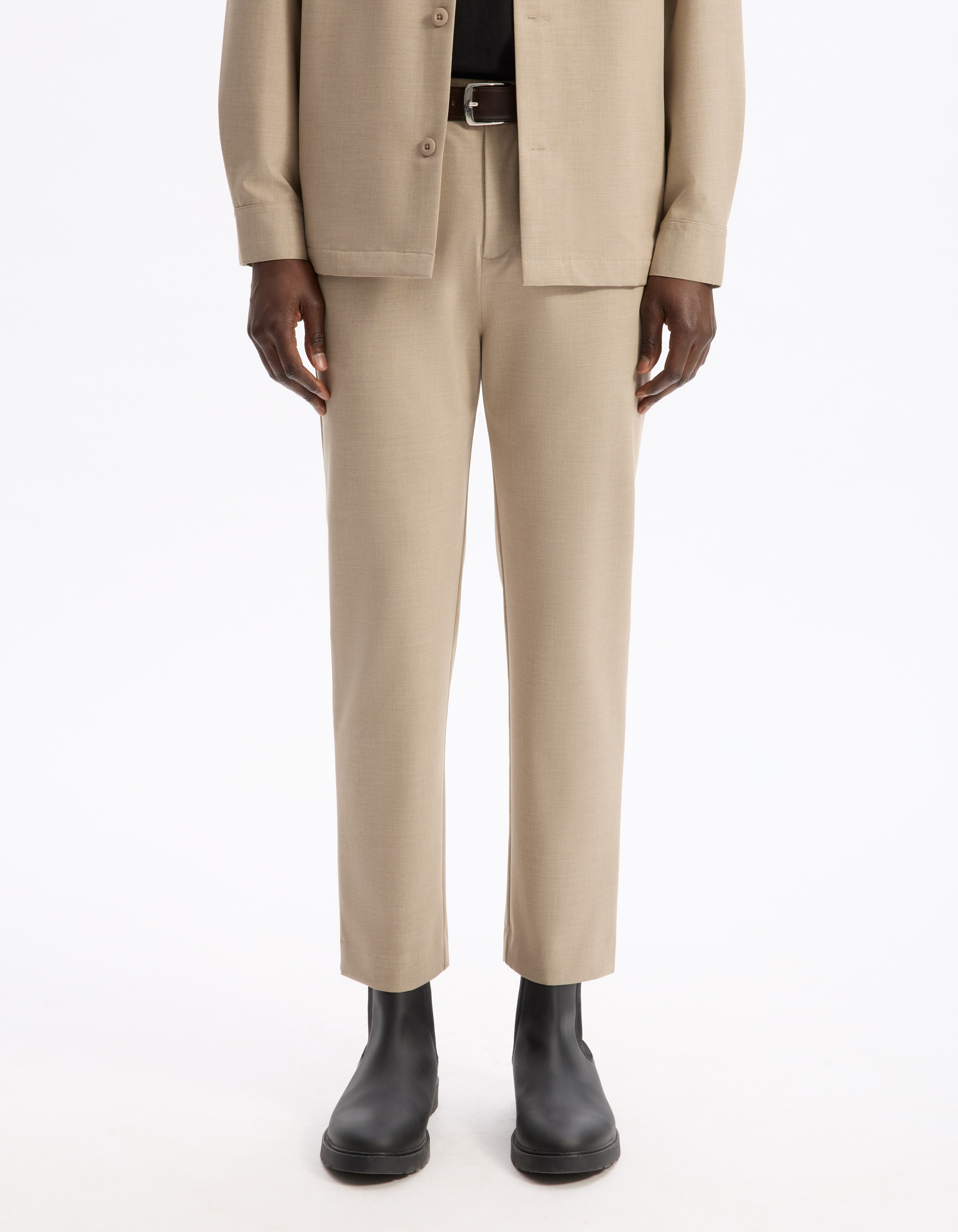 Pantalon 24h - beige - camaieu - Modalova