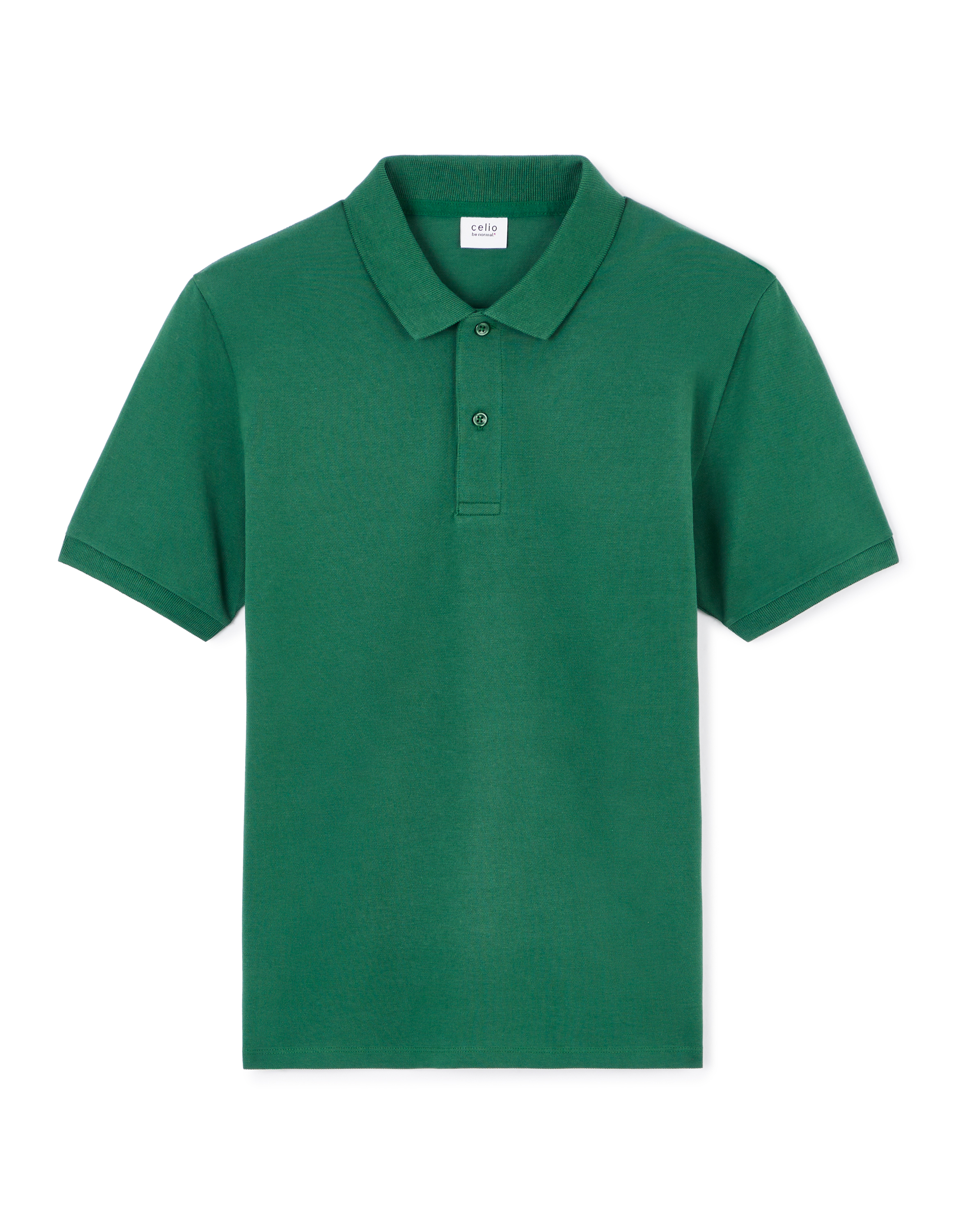 Polo piqué straight 100% coton - vert