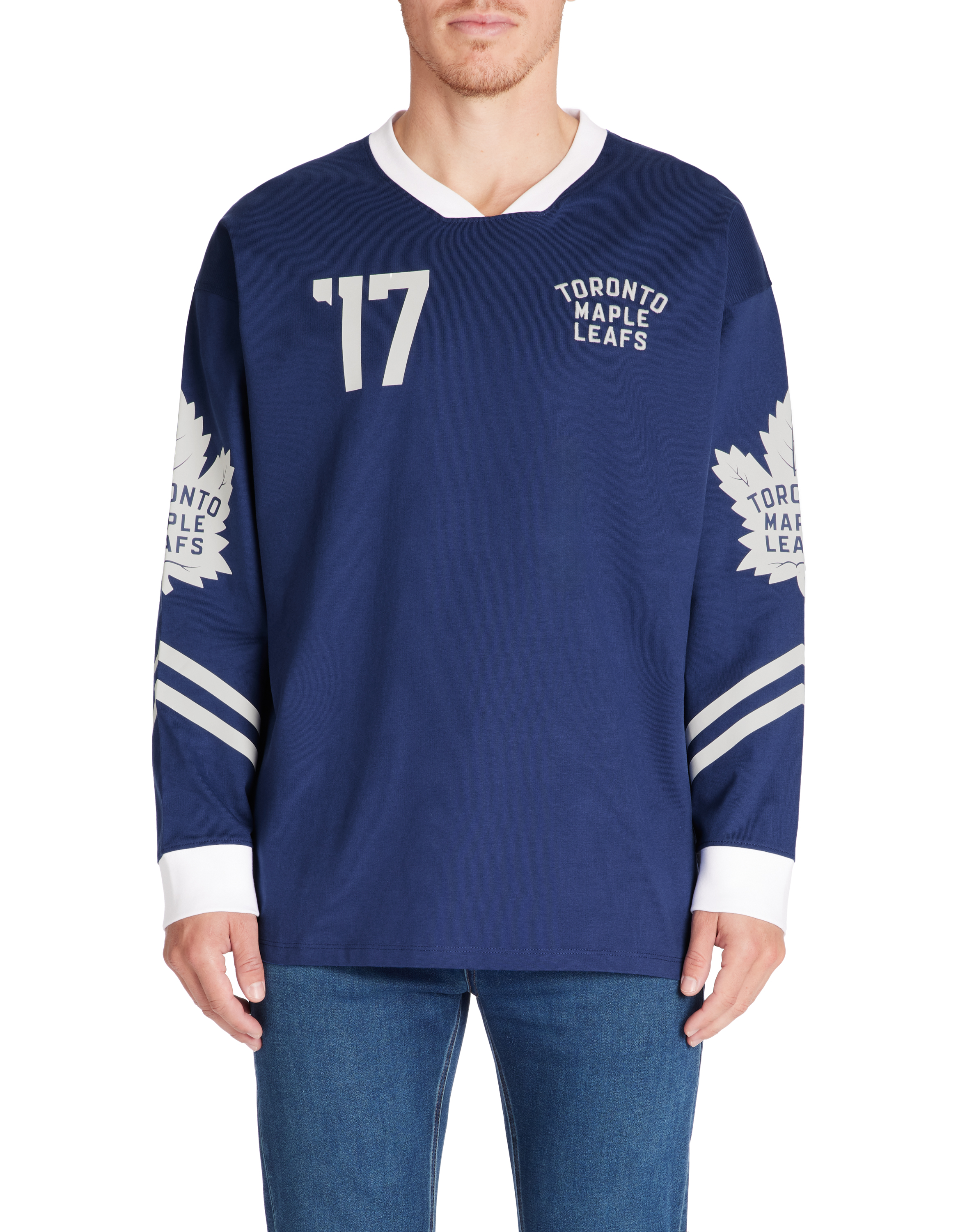 NHL - T-shirt bleu - camaieu - Modalova