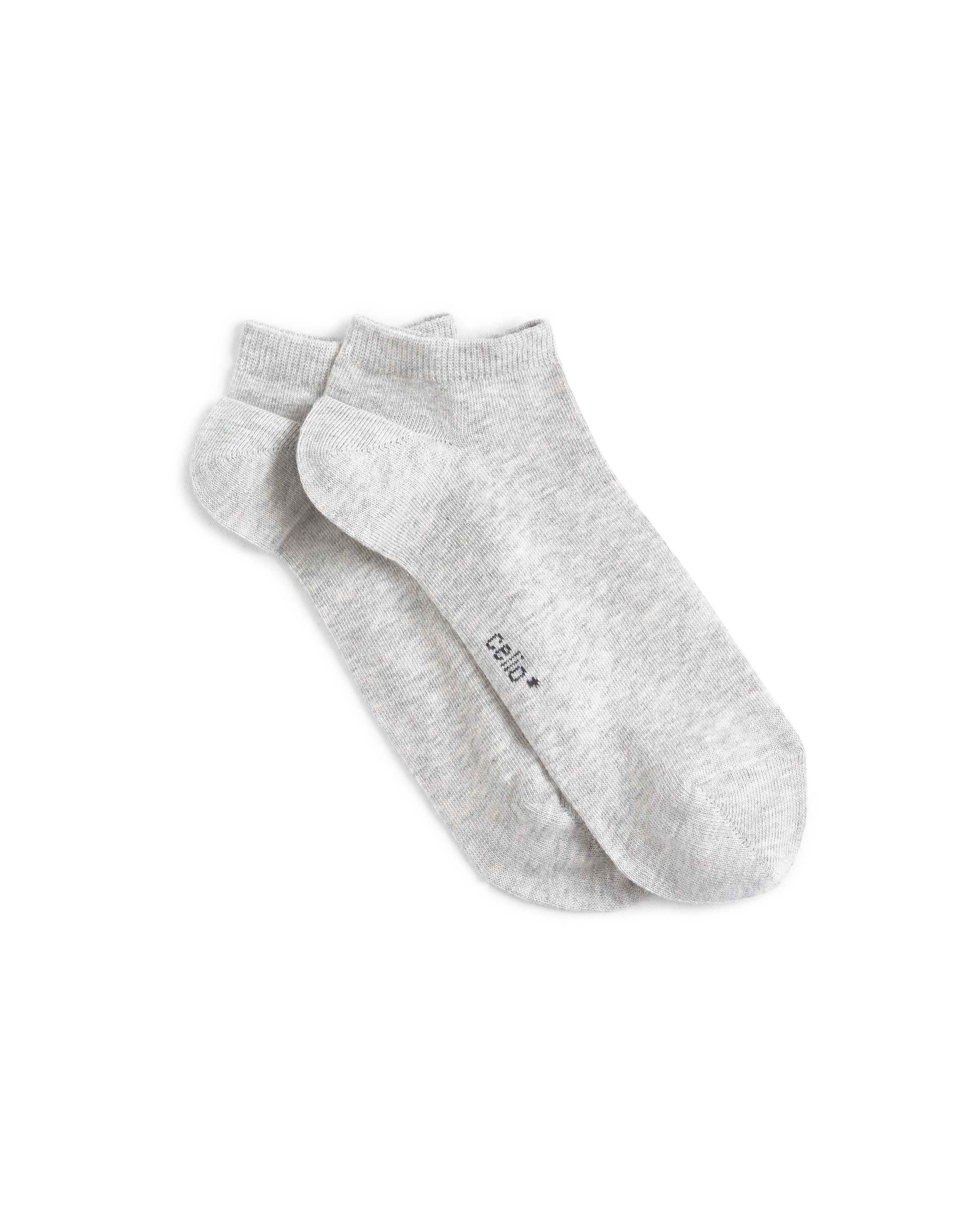 Chaussettes basses - gris chiné