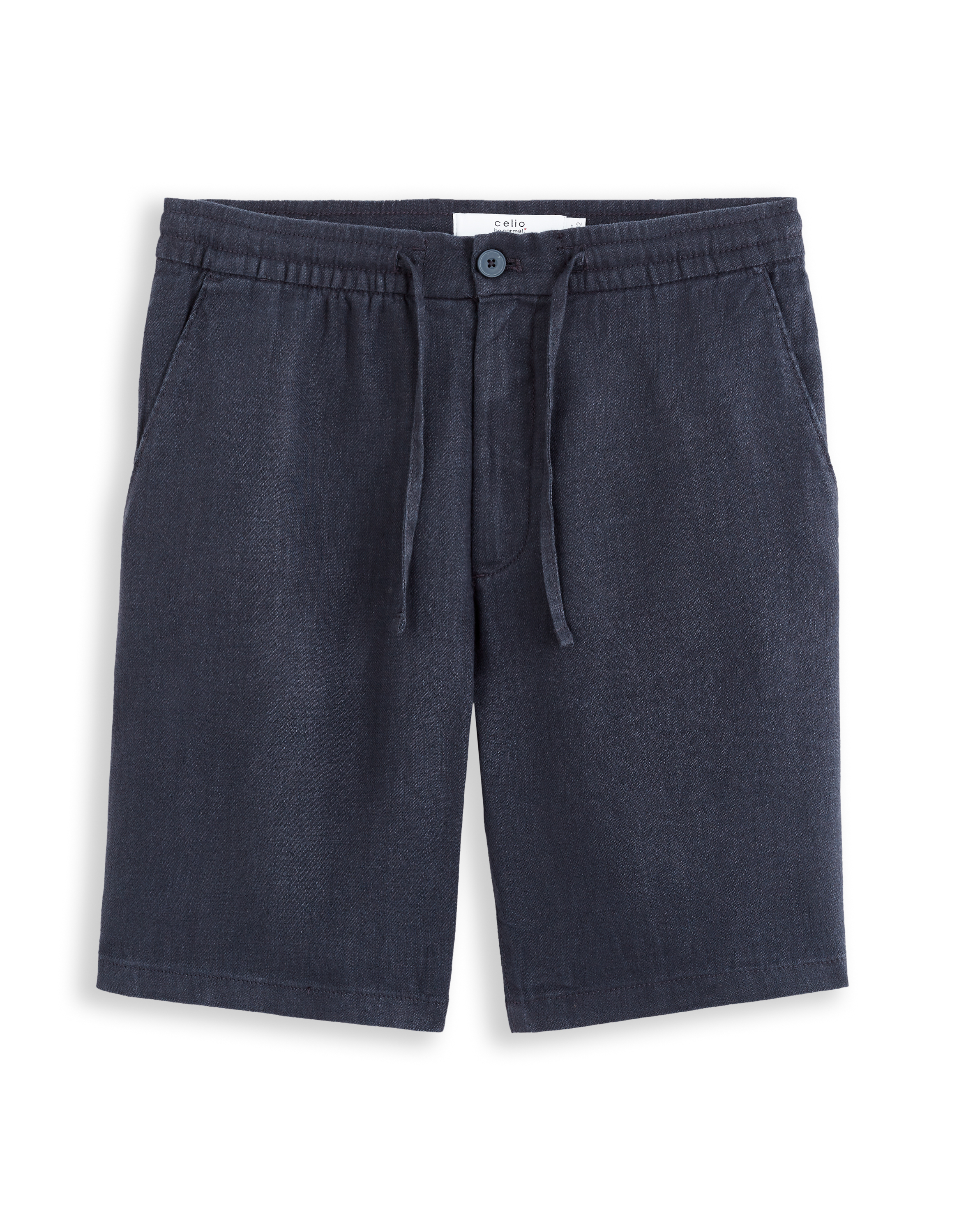 Bermuda 100% lin - marine
