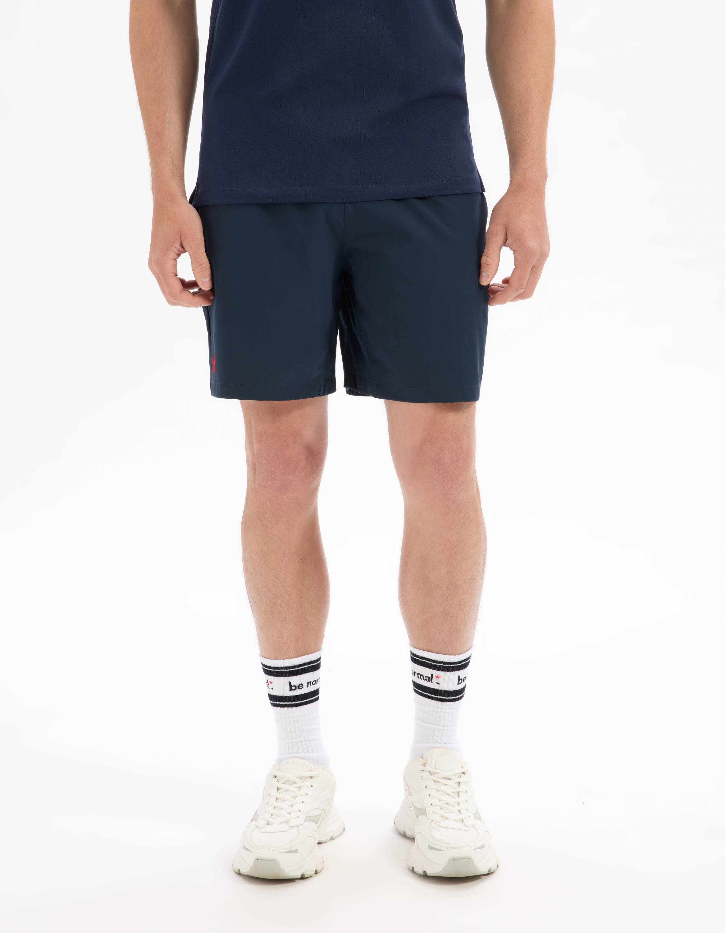 Benoit Paire - Short marine - camaieu - Modalova