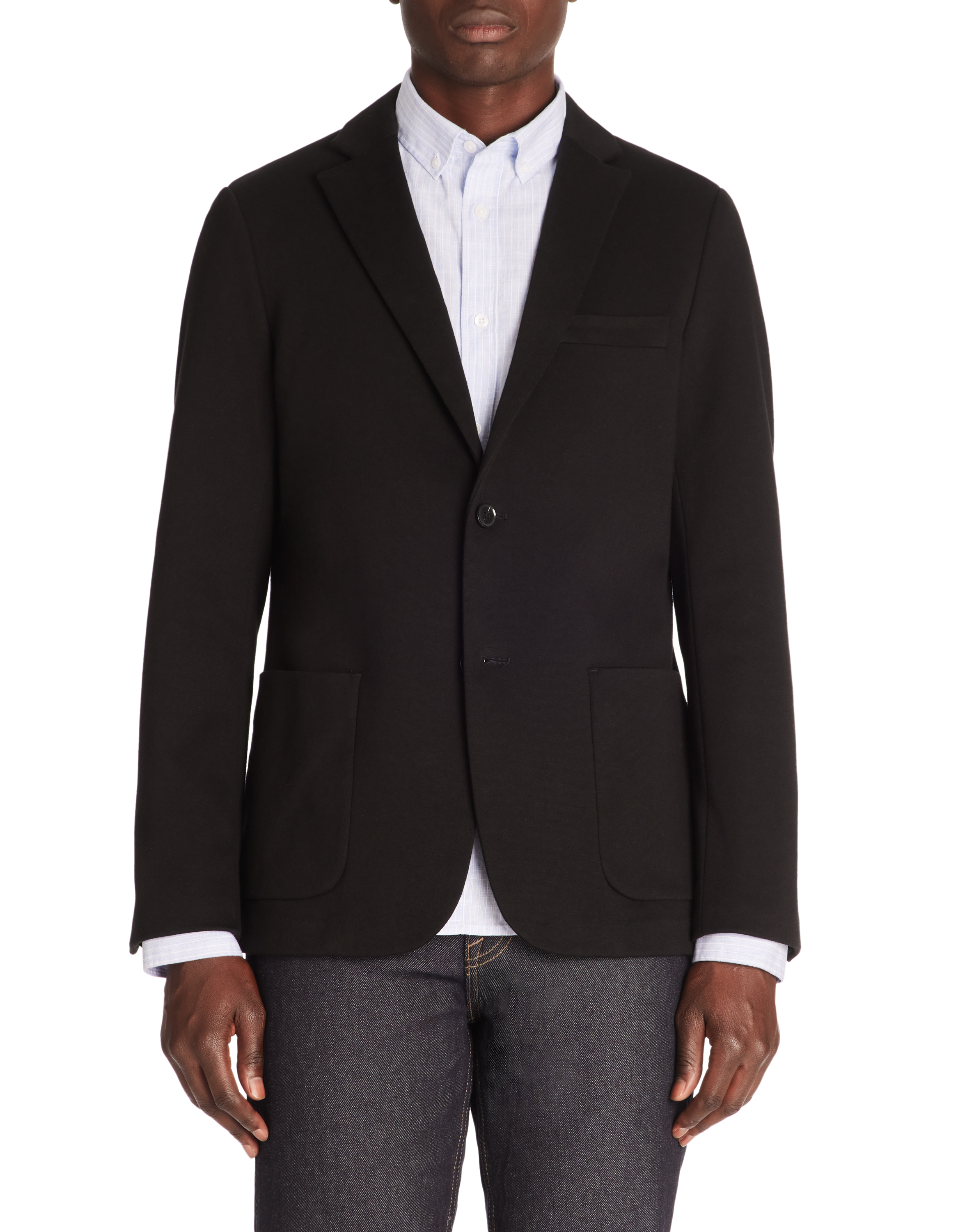 Blazer slim - noir - camaieu - Modalova