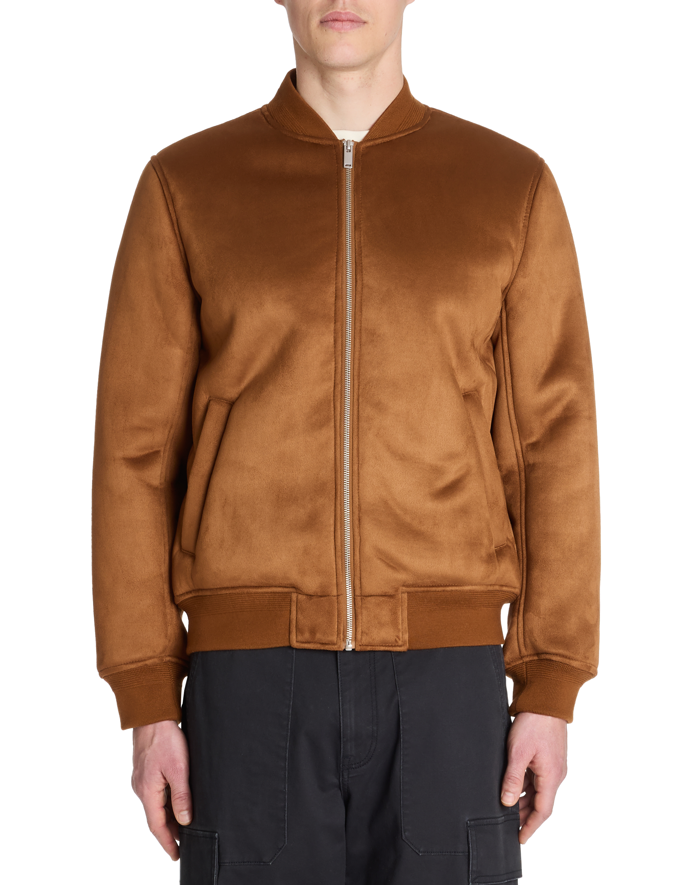 Bomber col bomber - marron - camaieu - Modalova