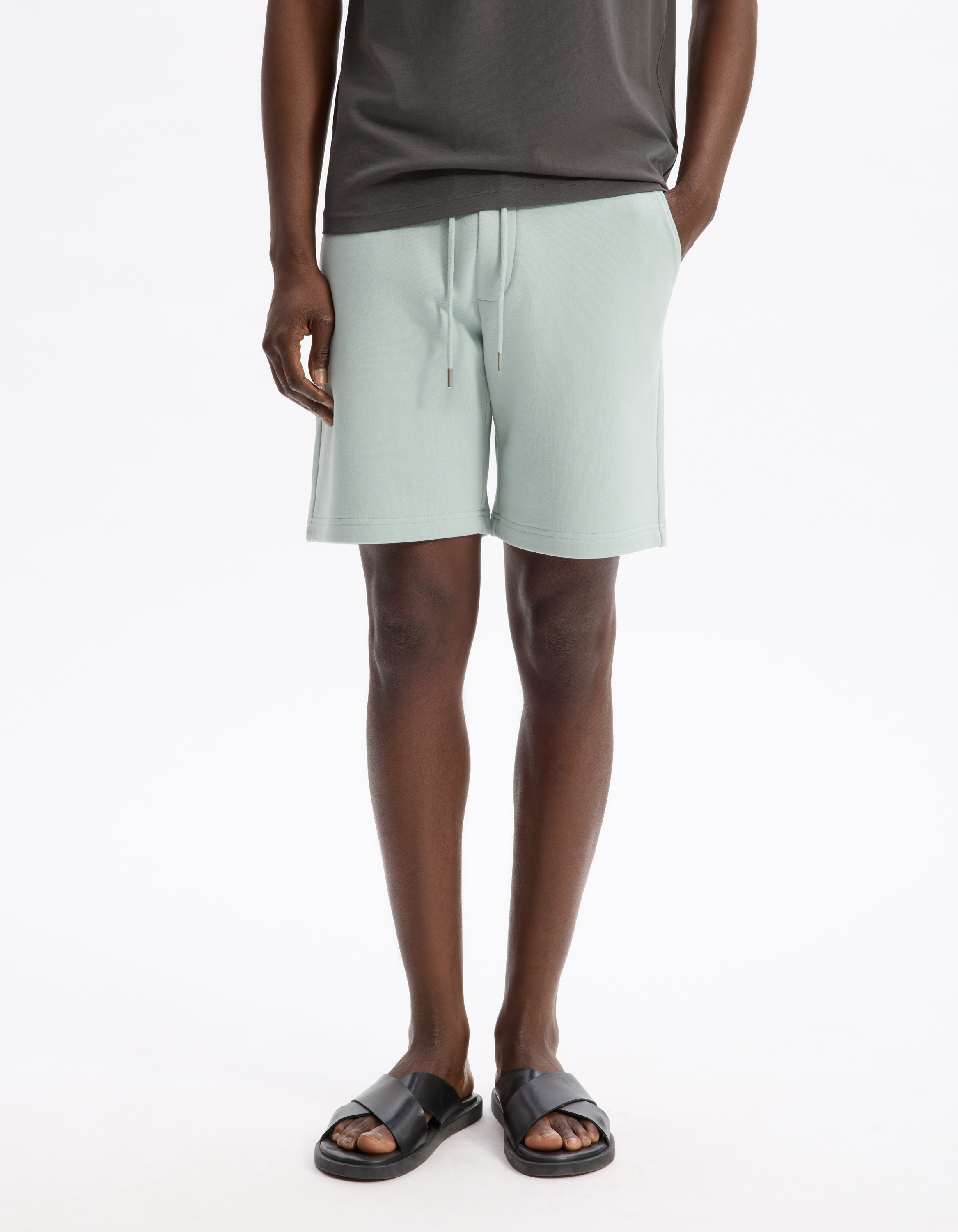 Bermuda en molleton 100% coton - camaieu - Modalova