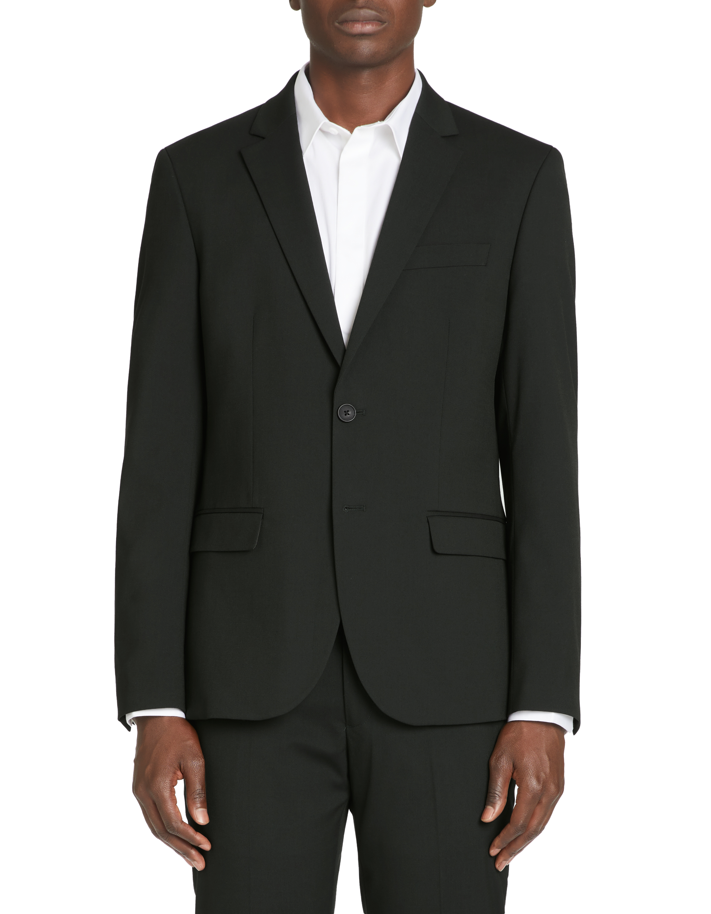 Veste de costume slim stretch - vert foncé - camaieu - Modalova